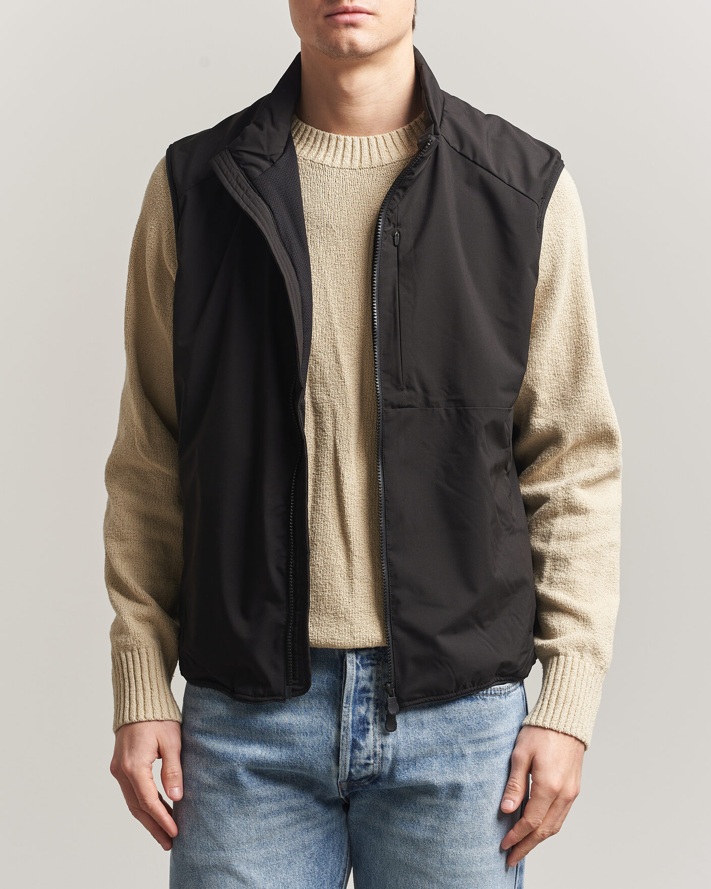 Herre | Vester | Save The Duck | Joe Wind/Water Resistant Vest Black