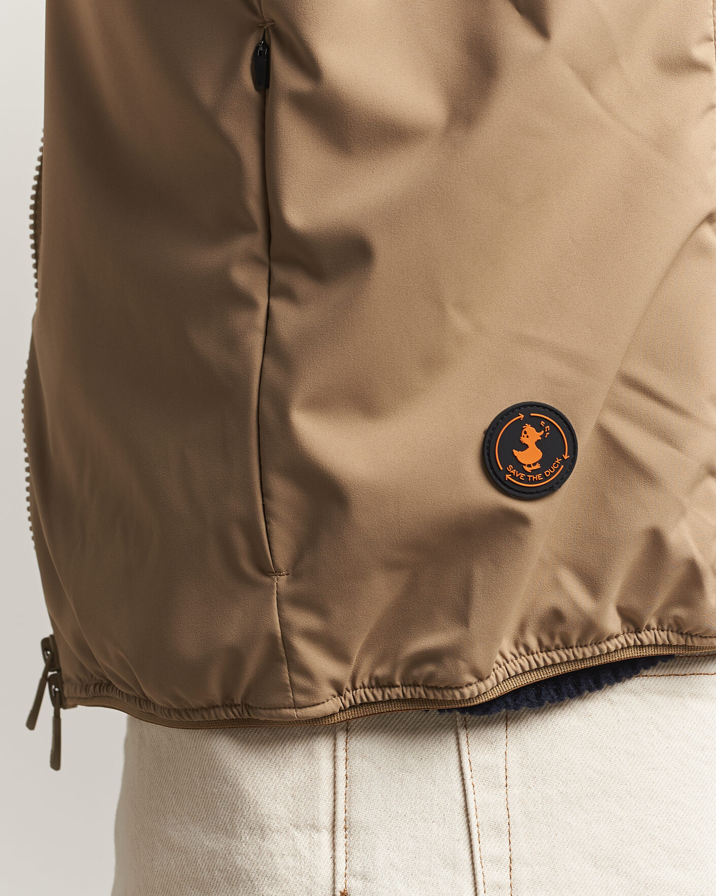 Herre | Vester | Save The Duck | Joe Wind/Water Resistant Vest Khaki Brown