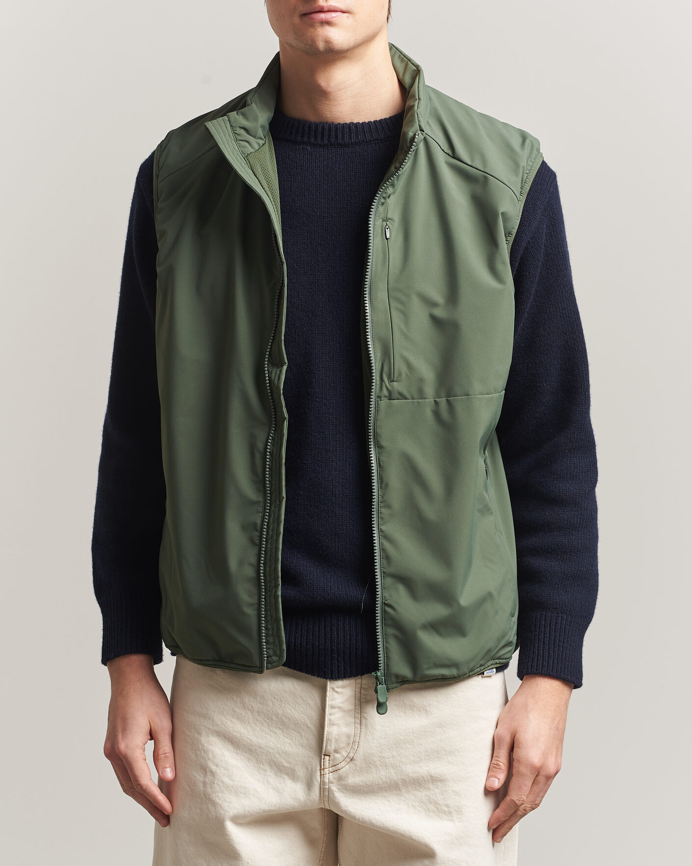 Herre | Vester | Save The Duck | Joe Wind/Water Resistant Vest Thyme Green
