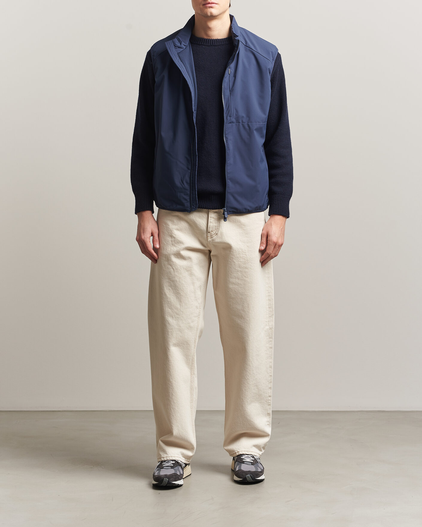 Herre | Vester | Save The Duck | Joe Wind/Water Resistant Vest Navy Blue