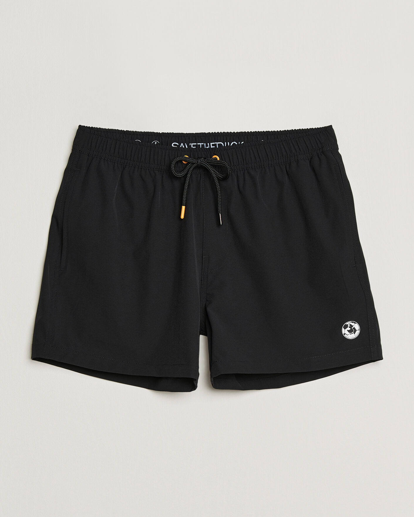 Herre | Badeshorts | Save The Duck | Plain Drawstring Swimshorts Black