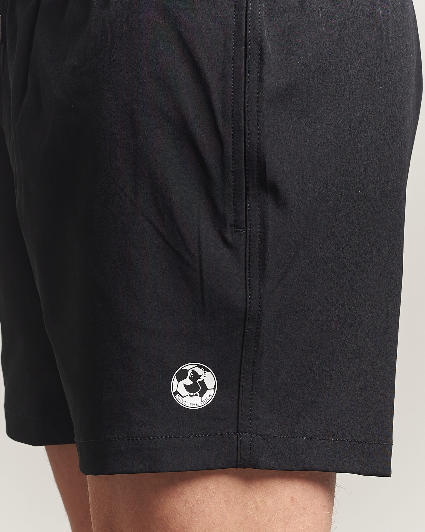 Herre | Badeshorts | Save The Duck | Plain Drawstring Swimshorts Black