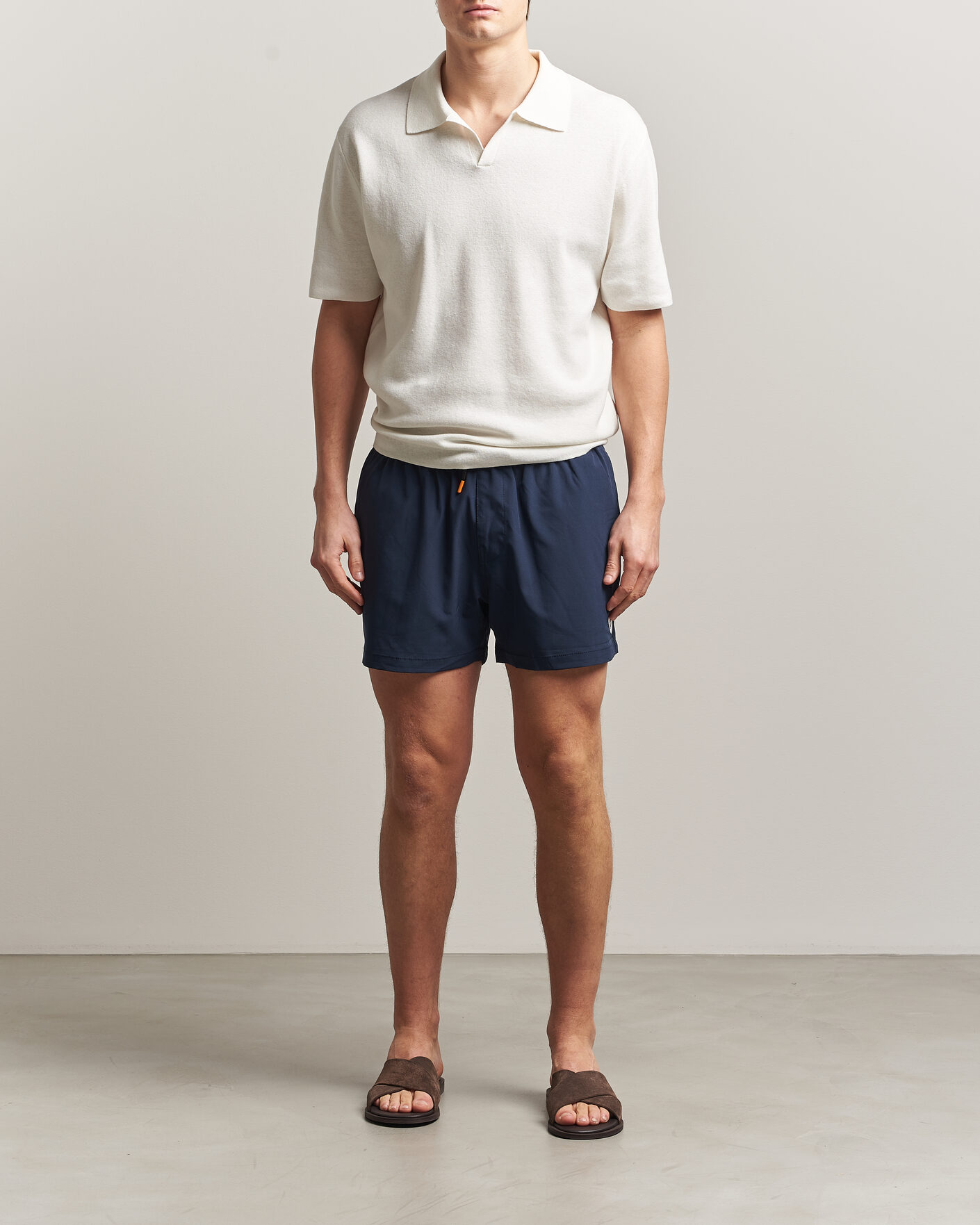 Herre | Badeshorts | Save The Duck | Plain Drawstring Swimshorts Navy