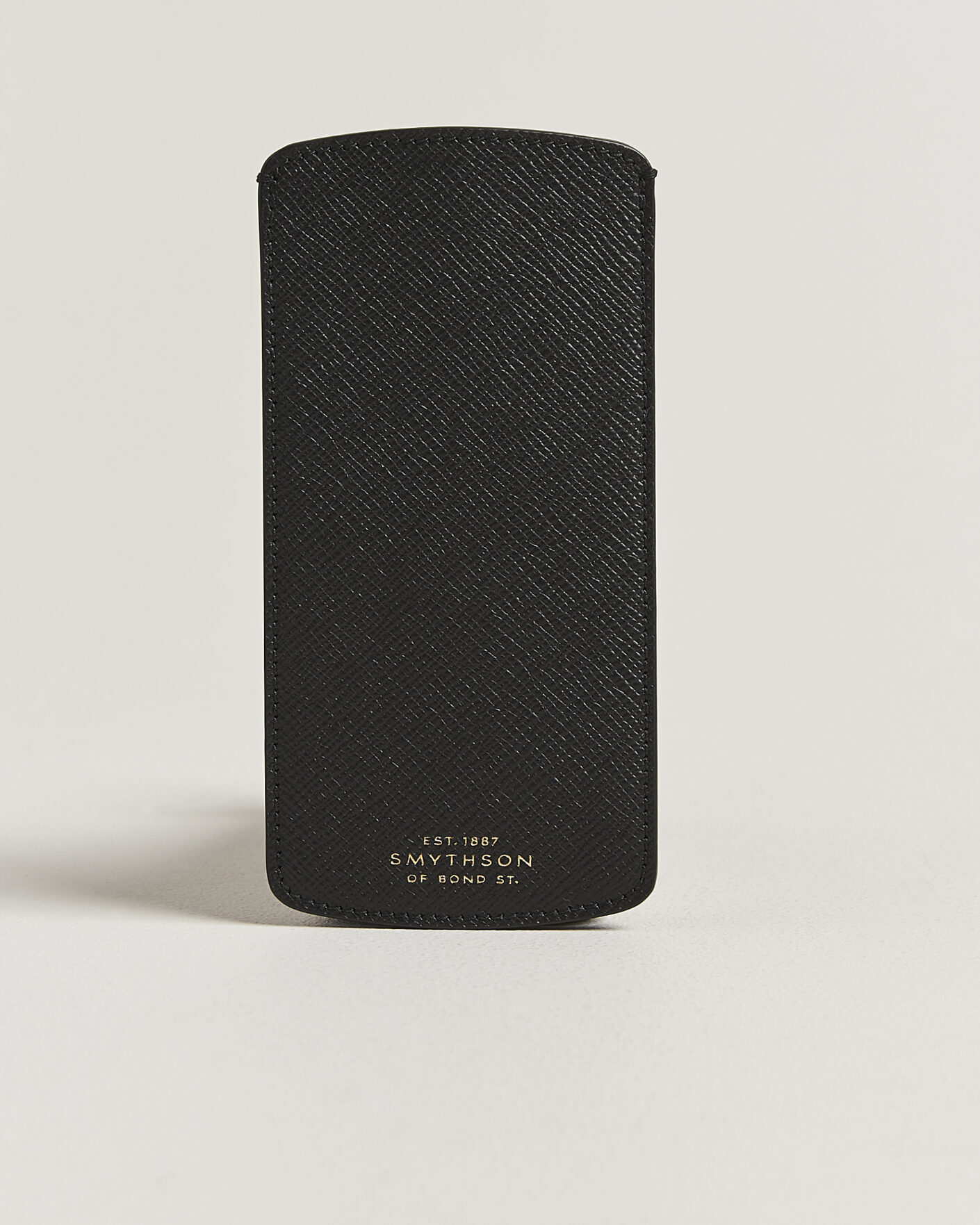 Herre | Solbriller | Smythson | Panama Glasses Case Black