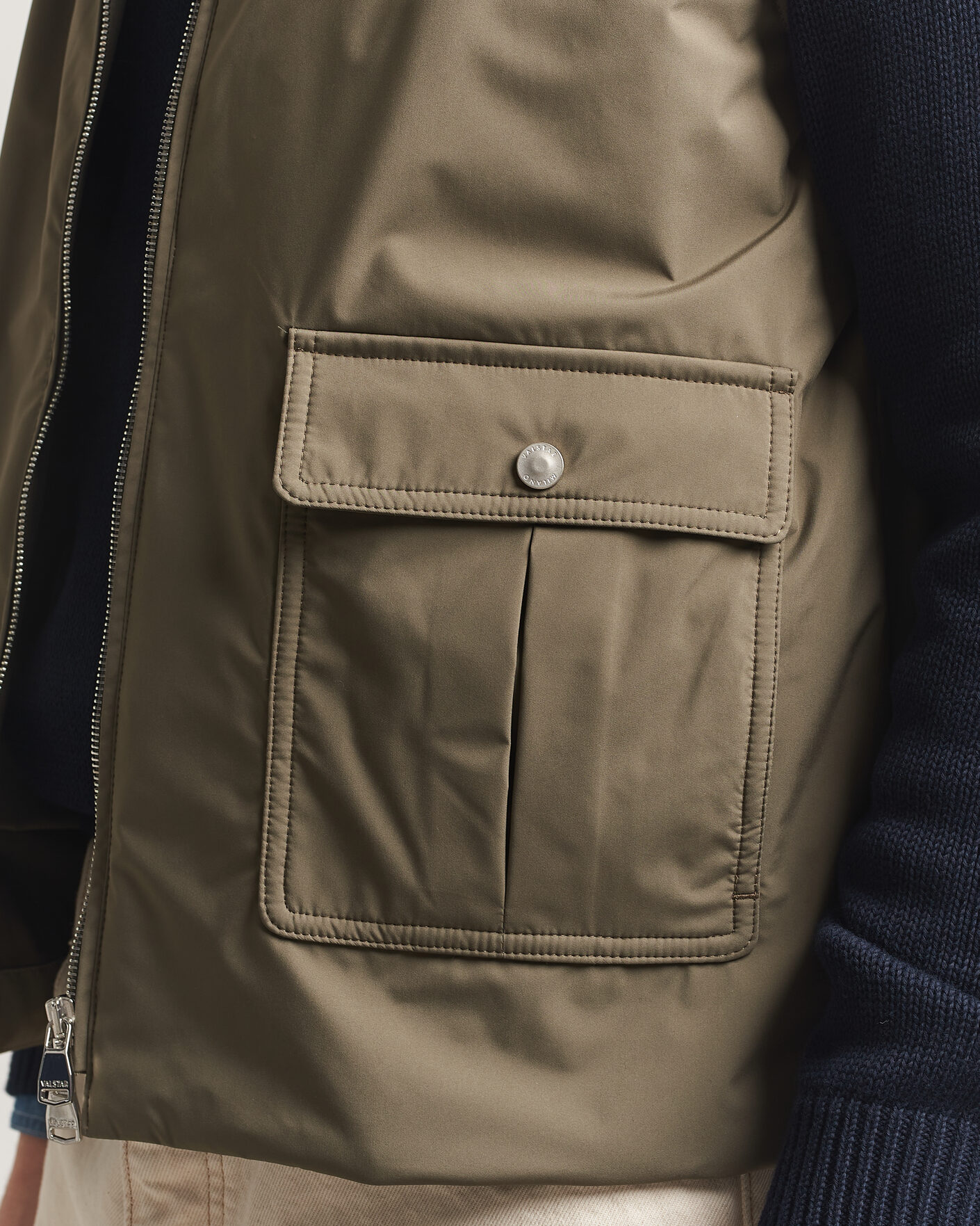 Herre | Vester | Valstar | Nylon Zip Vest Military