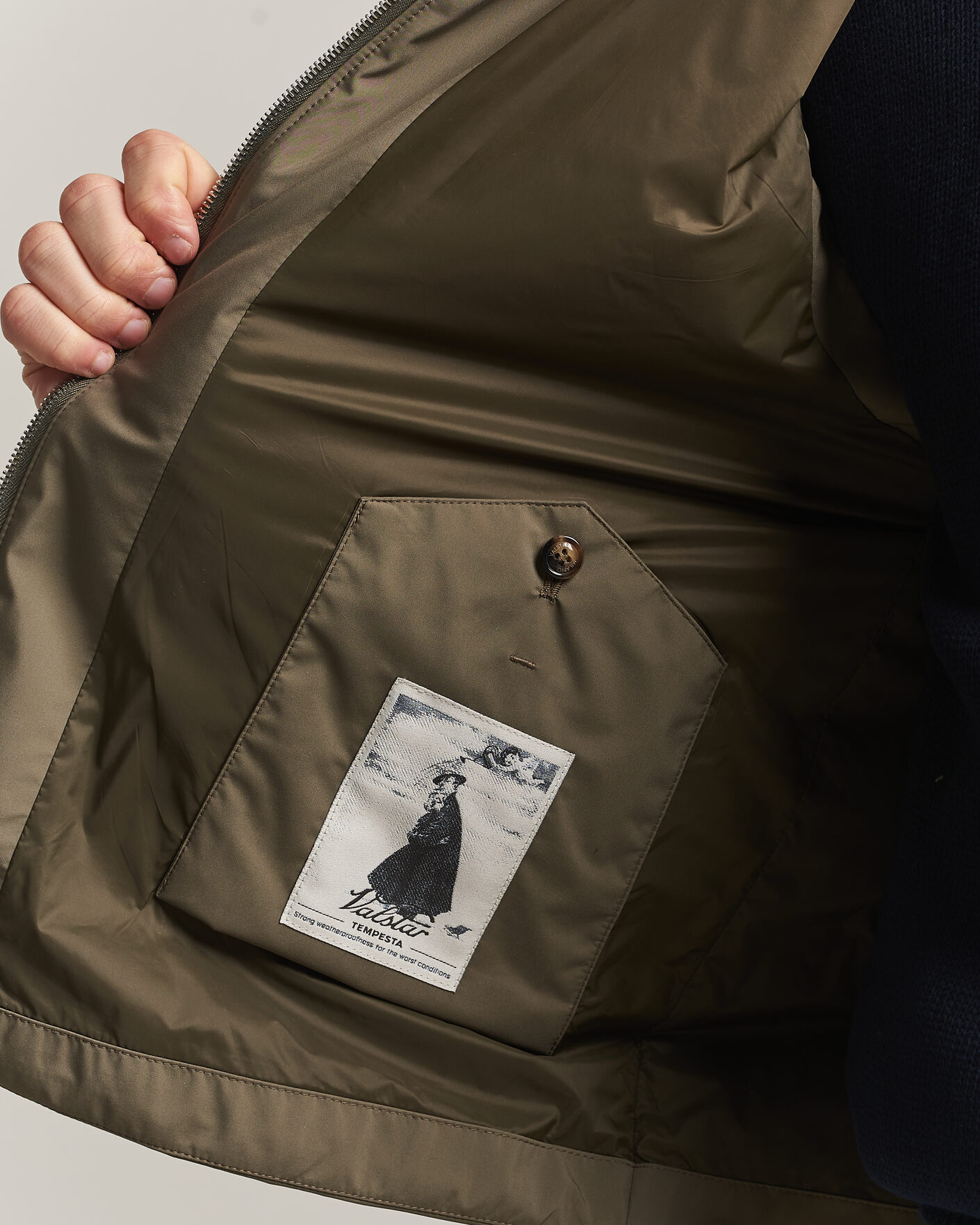 Herre | Vester | Valstar | Nylon Zip Vest Military