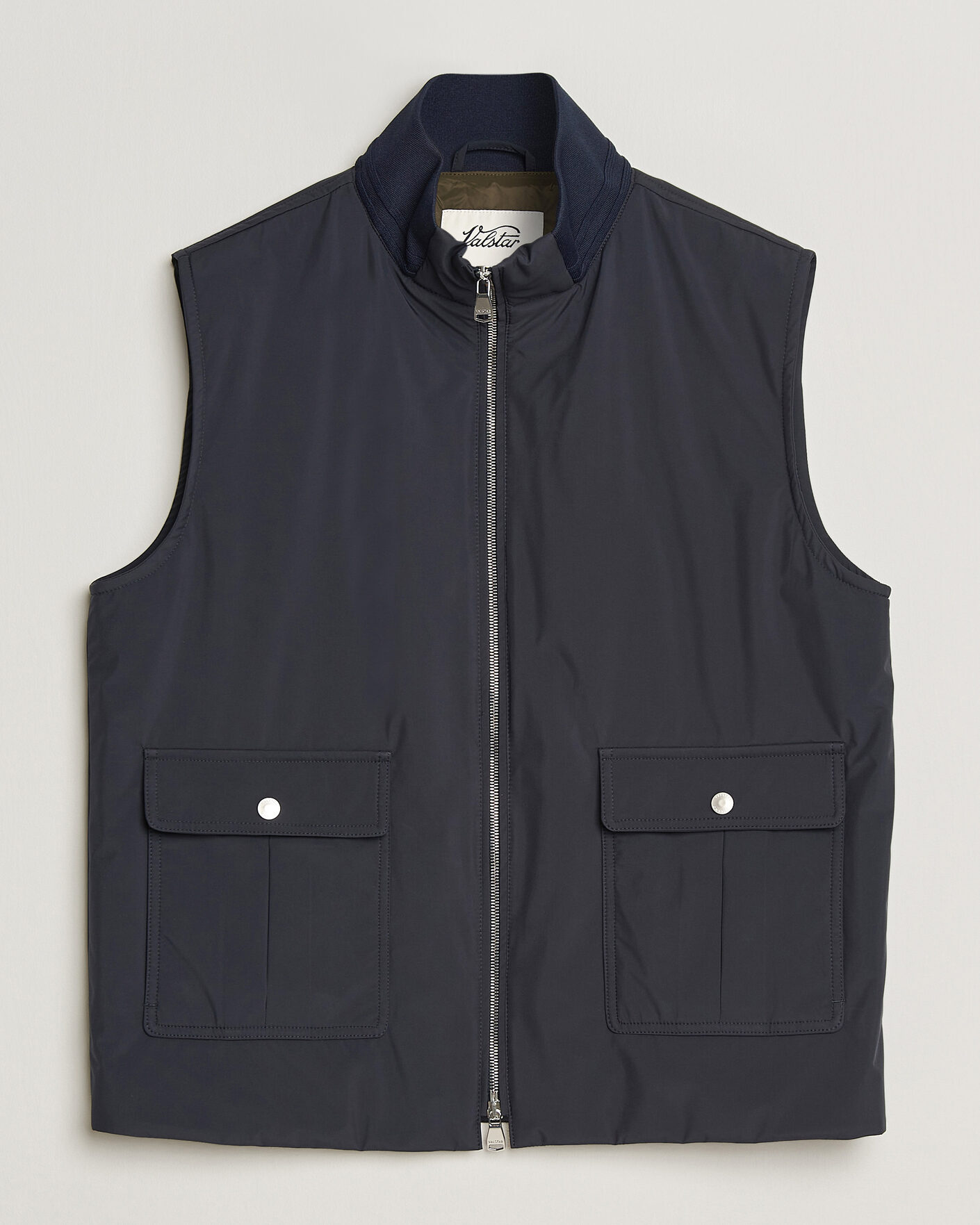 Herre | Vester | Valstar | Nylon Zip Vest Navy