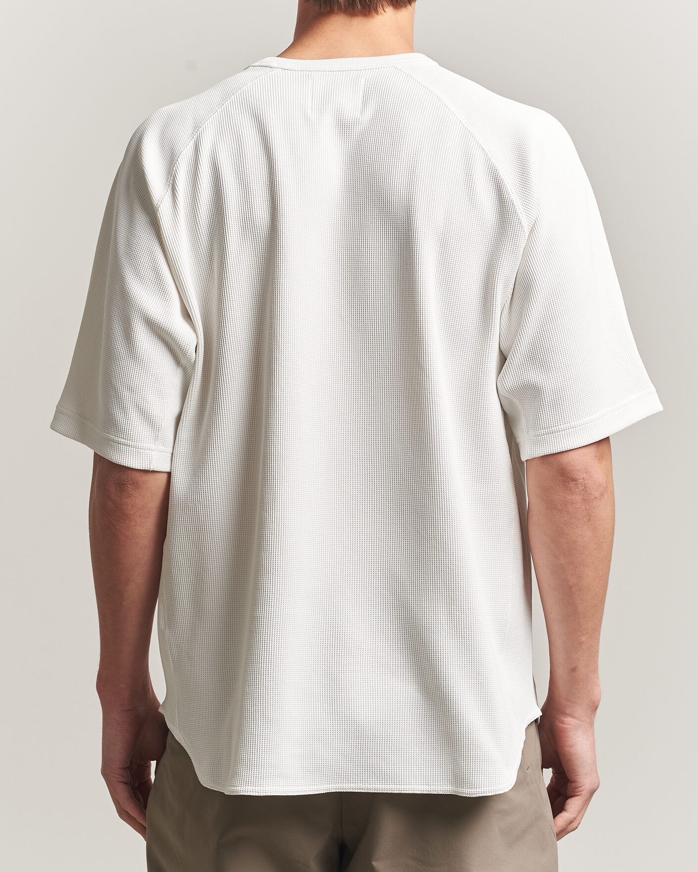 Herre | T-Shirts | Snow Peak | Dry Waffle T-Shirt Off White