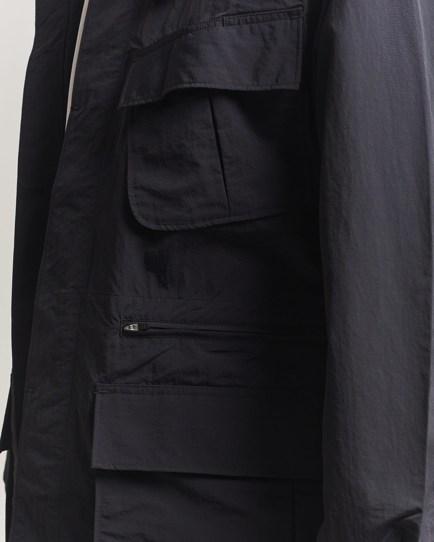 Herre | Jakker | Snow Peak | Nylon Washer Jacket Black