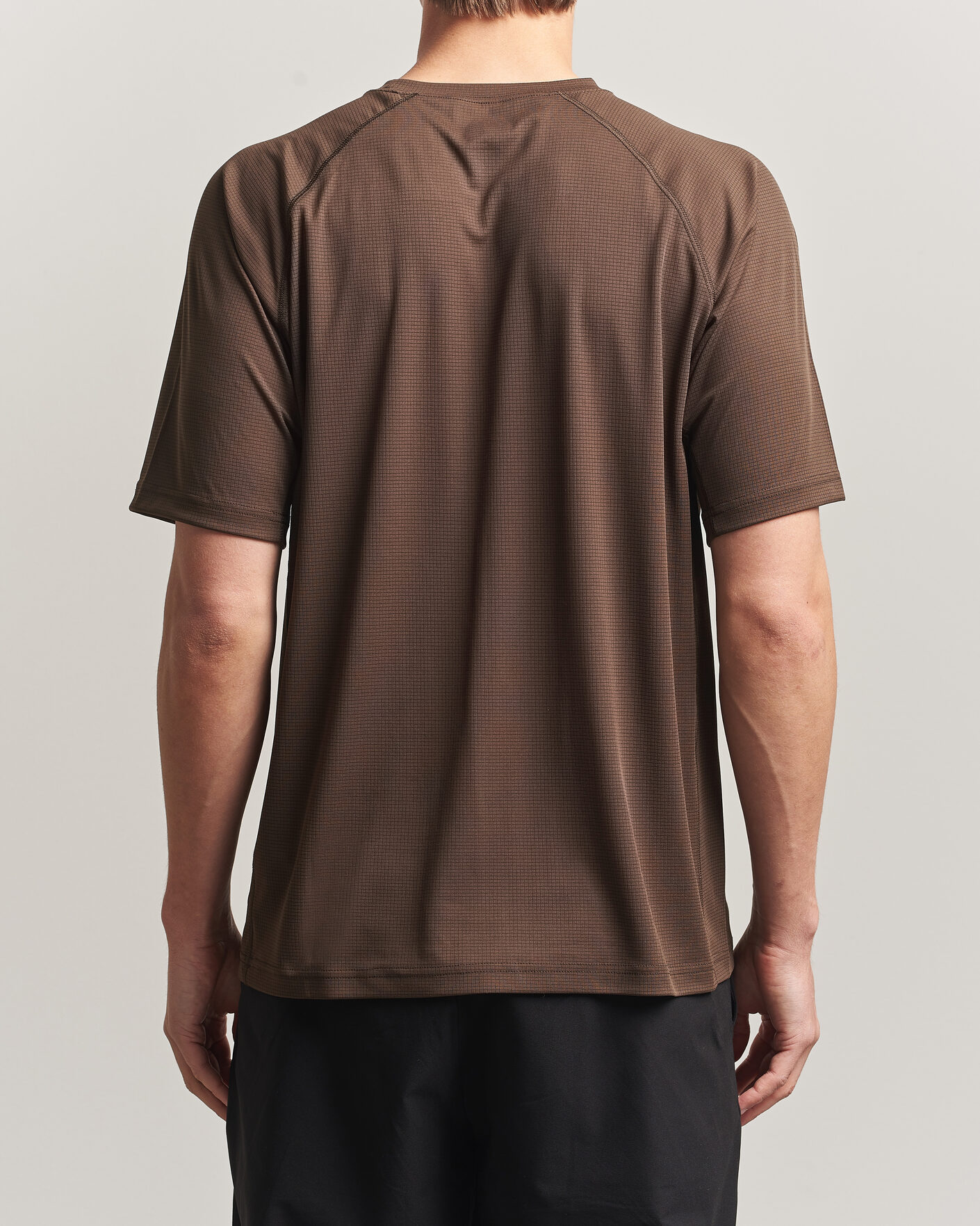 Herre | T-Shirts | Snow Peak | Polartec Power Dry T-Shirt Brown