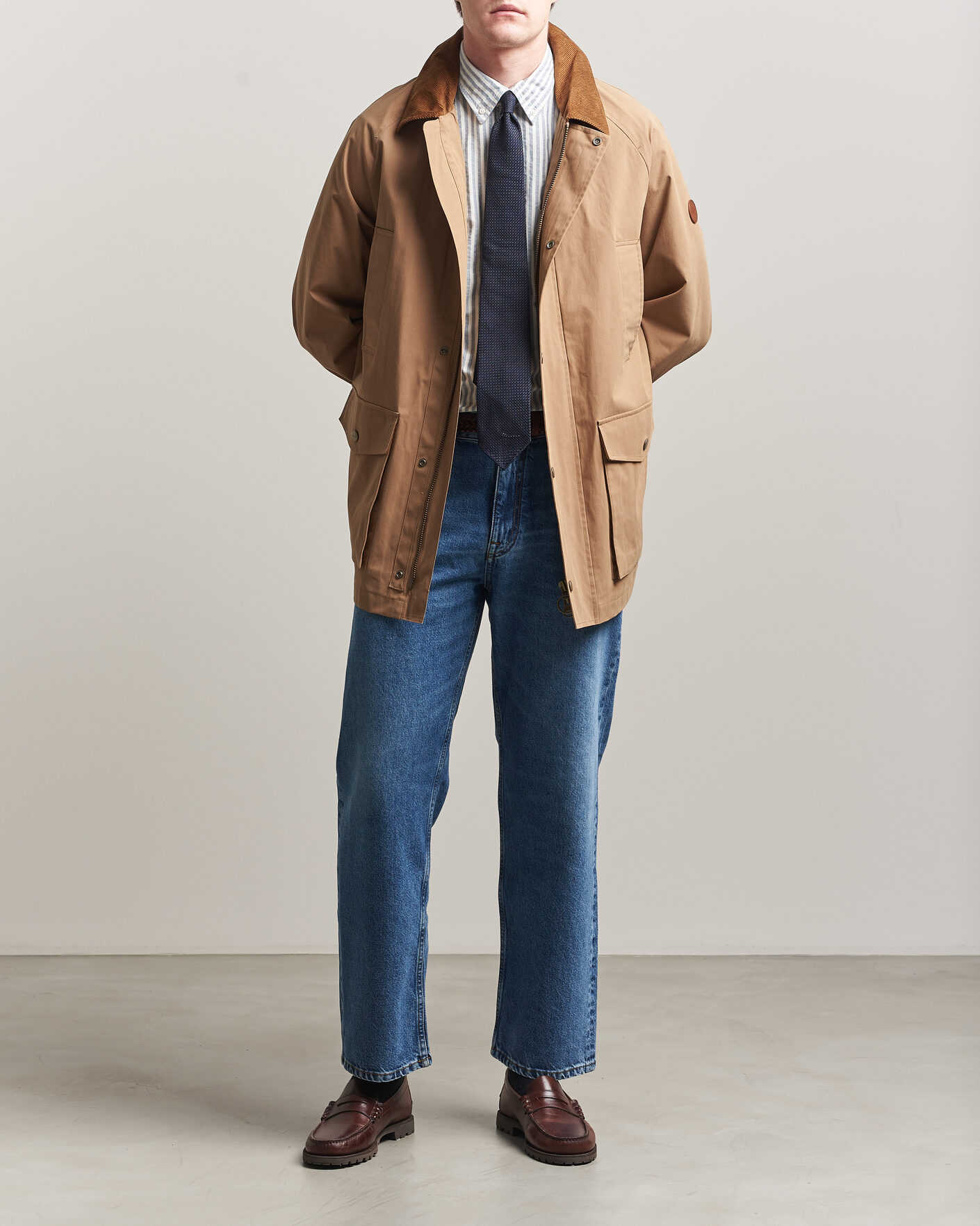 Herre | Jakker | GANT | Field Decker Jacket Warm Khaki