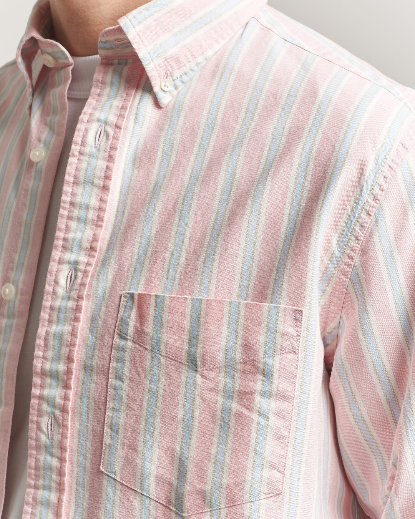 Herre | Skjorter | GANT | Regluar Fit Archive Oxford Shirt Washed Pink