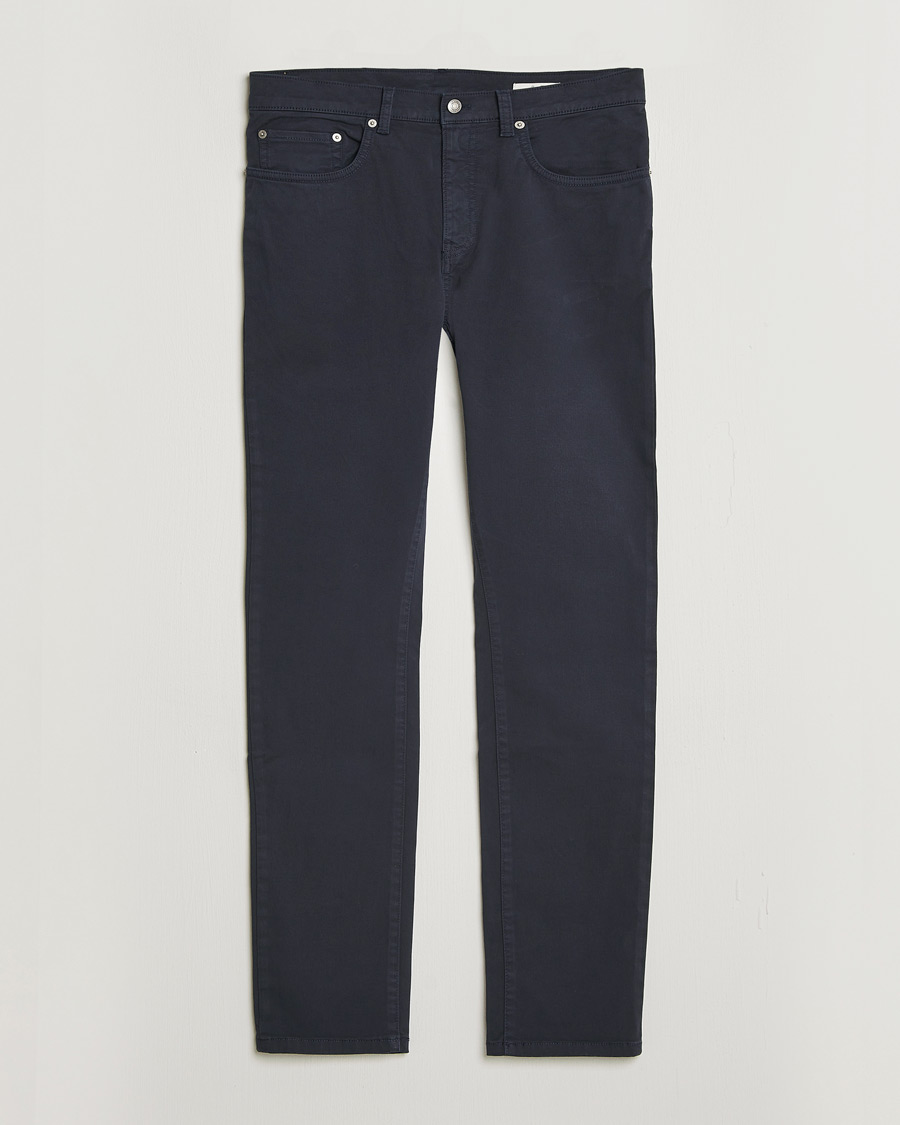 Herre | Bukser | Gant | Slim Fit Desert 5-Pocket Pants Evening Blue