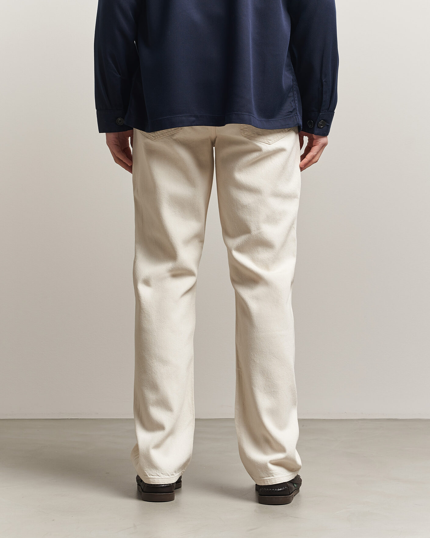 Herre | Jeans | Gant | Straight Fit Jeans Ecru