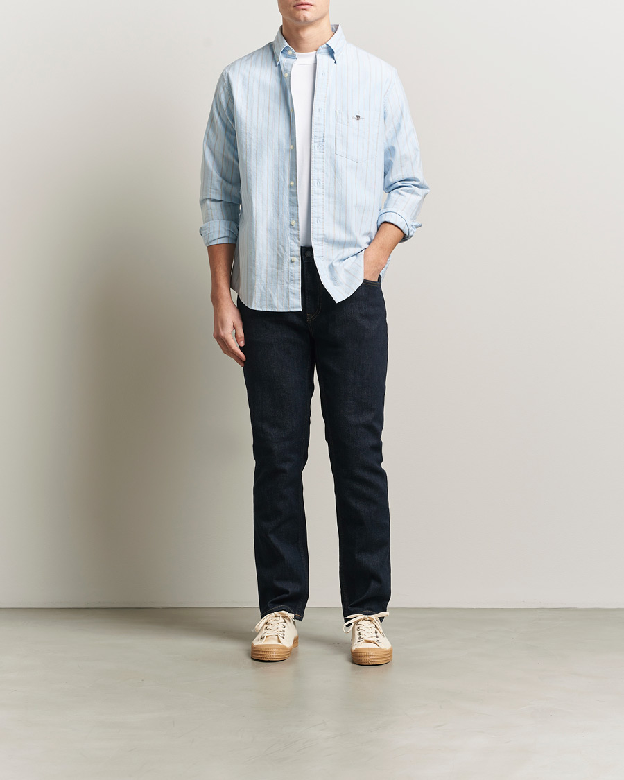 Herre | Bukser | Gant | Regular Fit Jeans Dark Blue