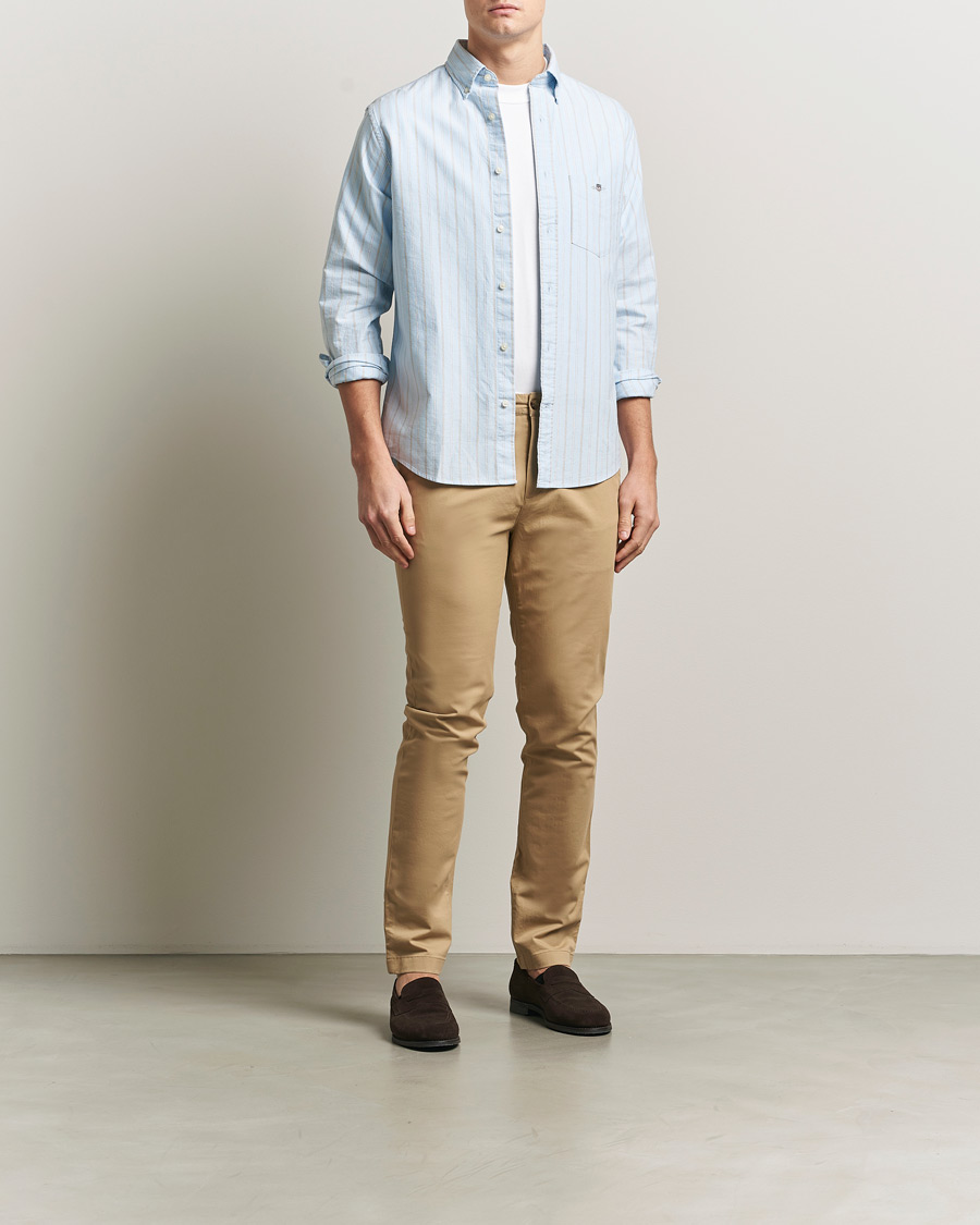 Herre | Bukser | Gant | Slim Fit Chinos Dark Khaki