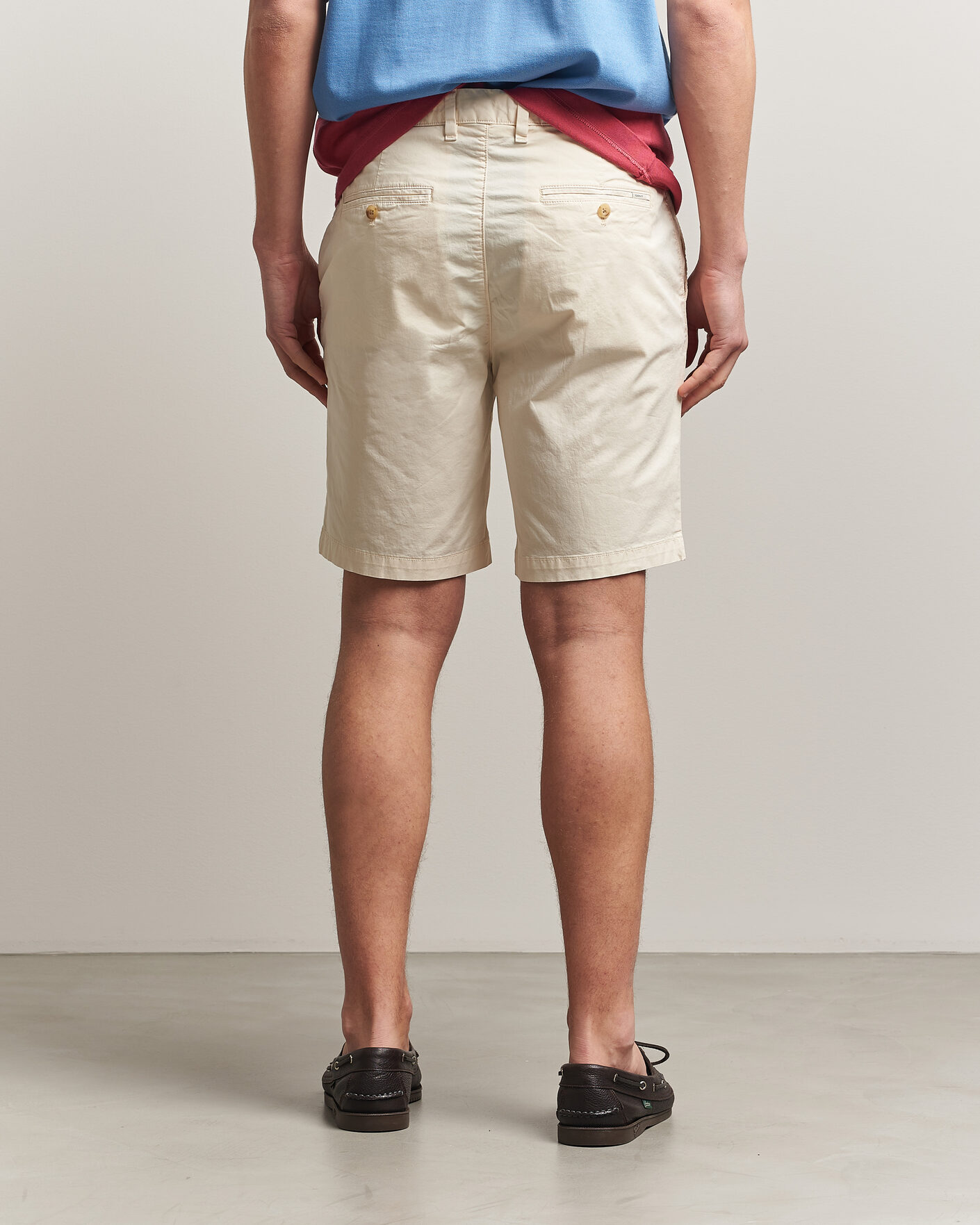 Herre | Shorts | GANT | Regular Sunfaded Shorts Cream
