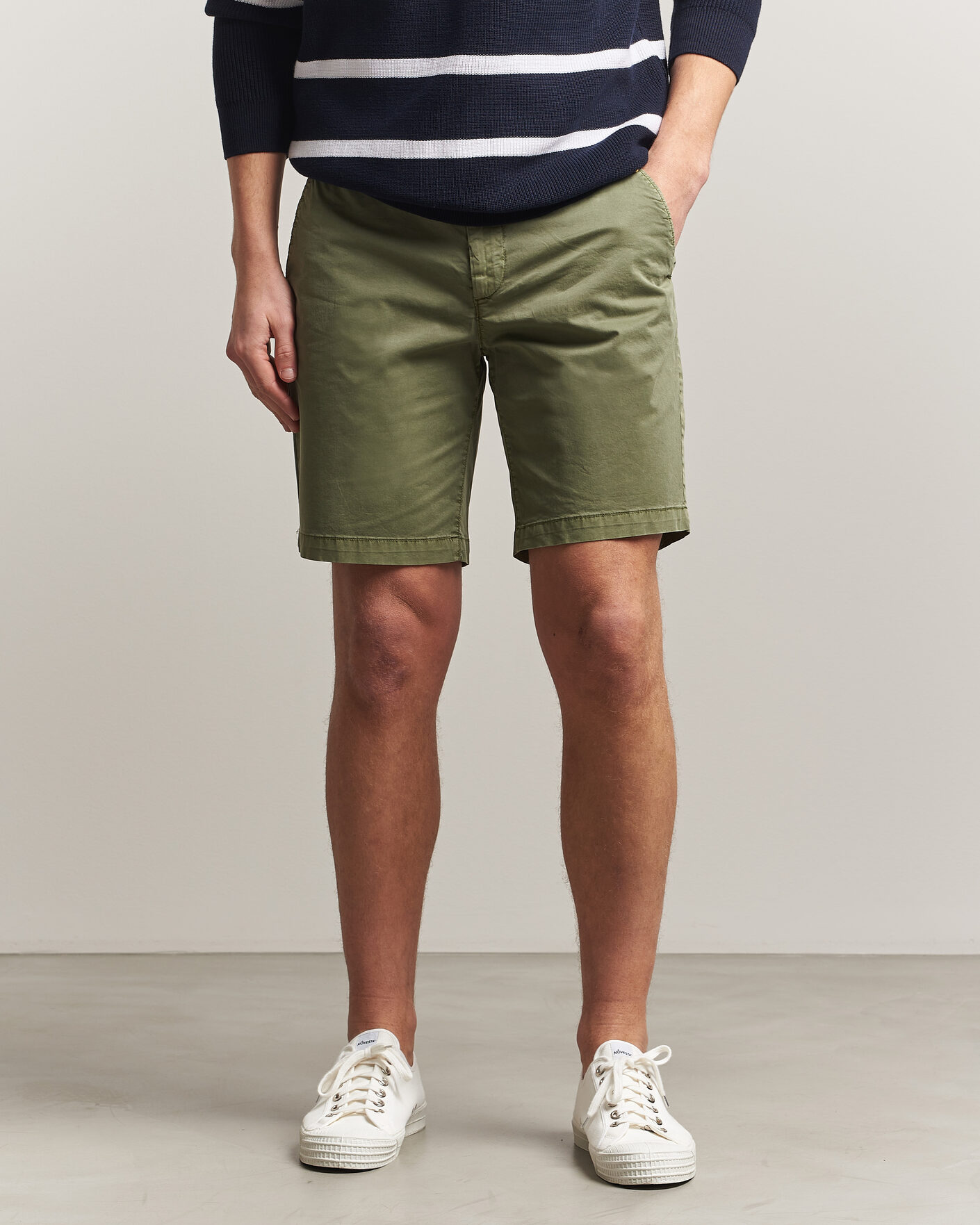 Herre | Shorts | Gant | Regular Sunfaded Shorts Dry Herb Green