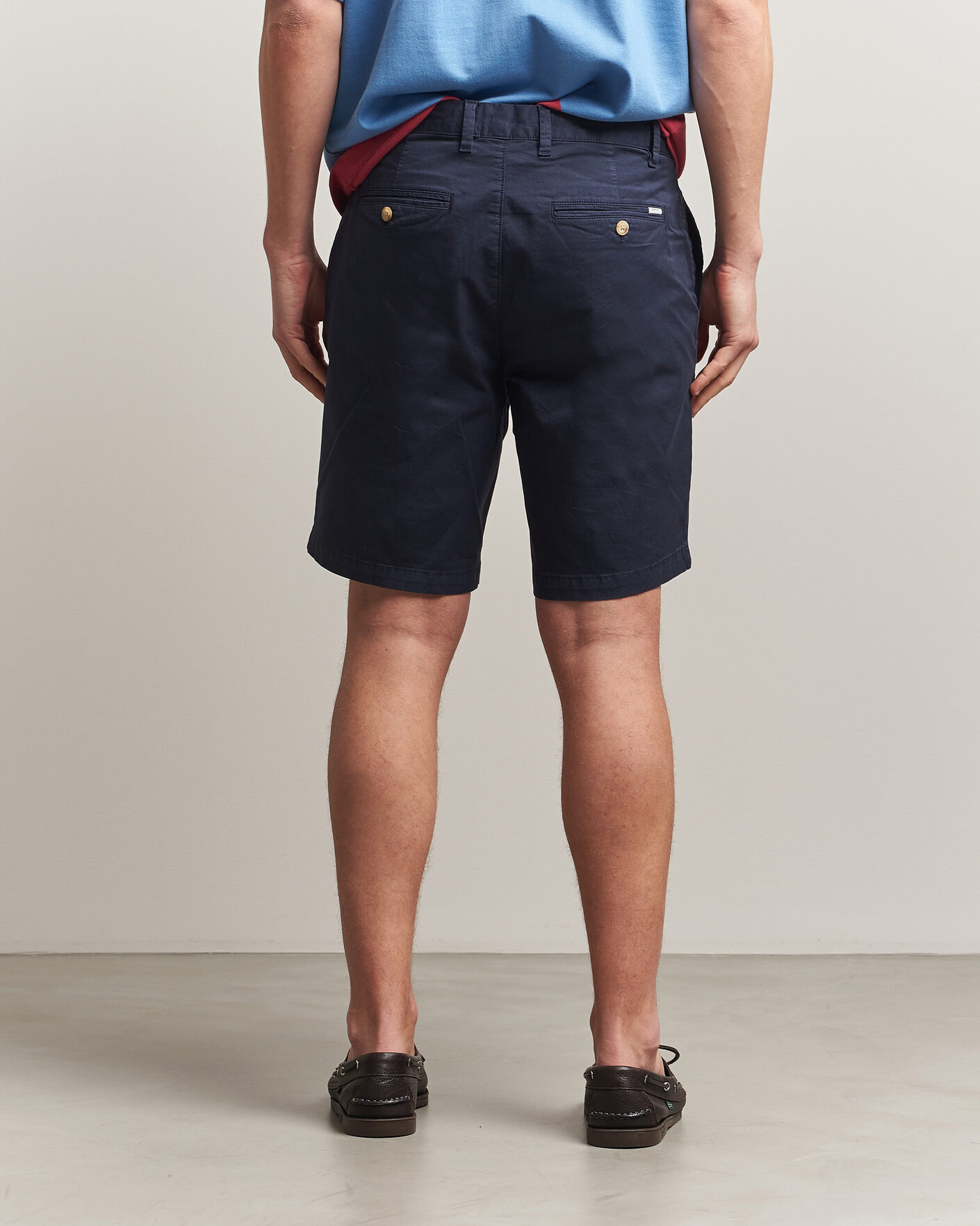 Herre | Shorts | Gant | Regular Sunfaded Shorts Evening Blue