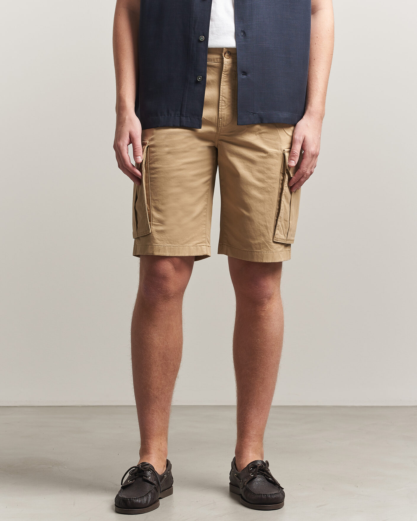 Herre | Shorts | GANT | Regular Fit Classic Cargo Shorts Dark Khaki