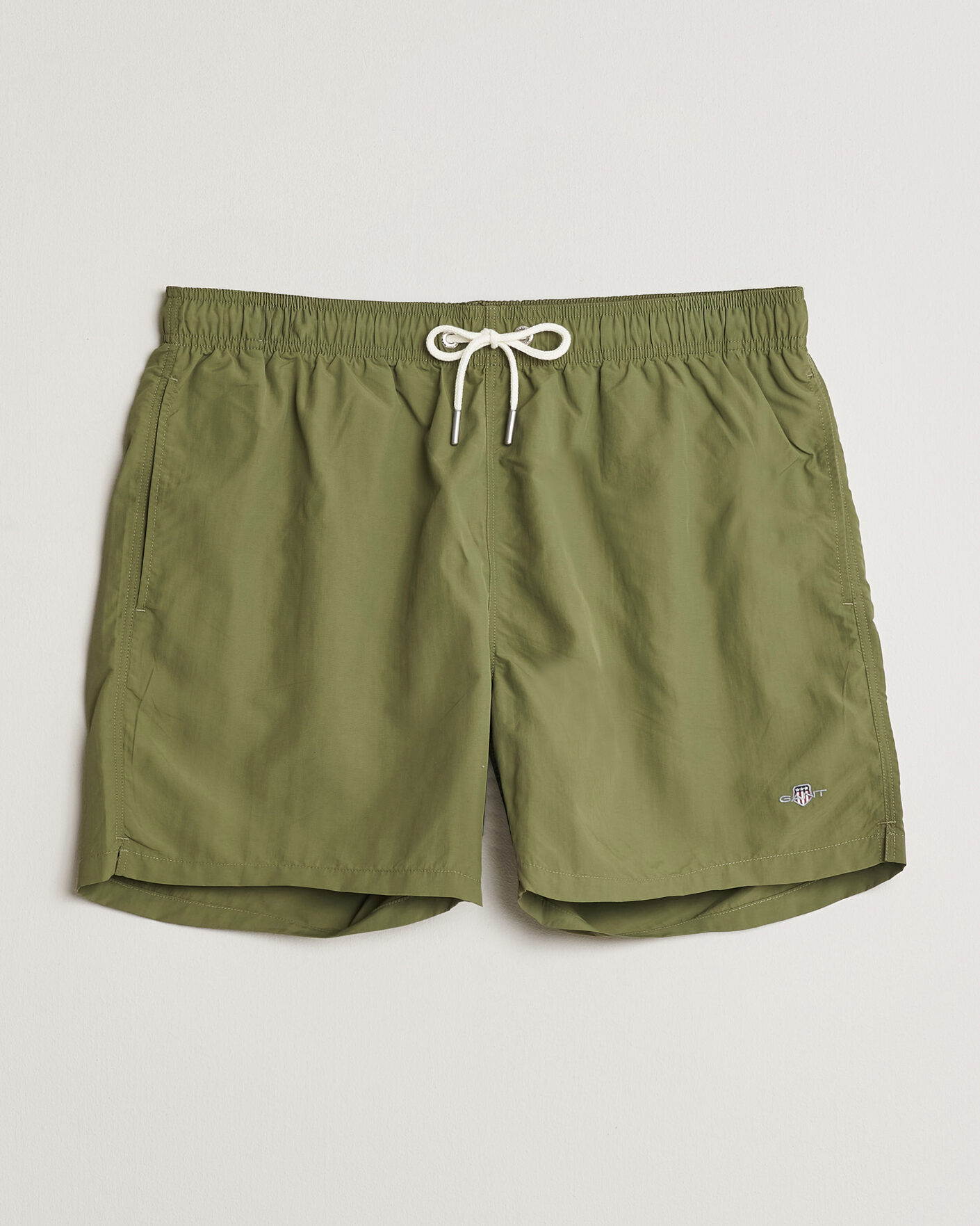 Herre | Badeshorts | GANT | Basic Swimshorts Dry Herb Green