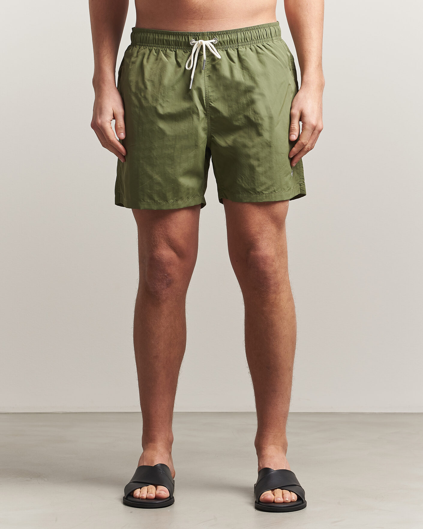 Herre | Badeshorts | Gant | Basic Swimshorts Dry Herb Green