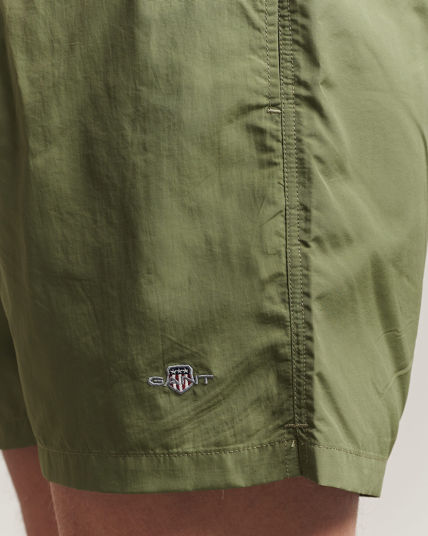 Herre | Badeshorts | Gant | Basic Swimshorts Dry Herb Green
