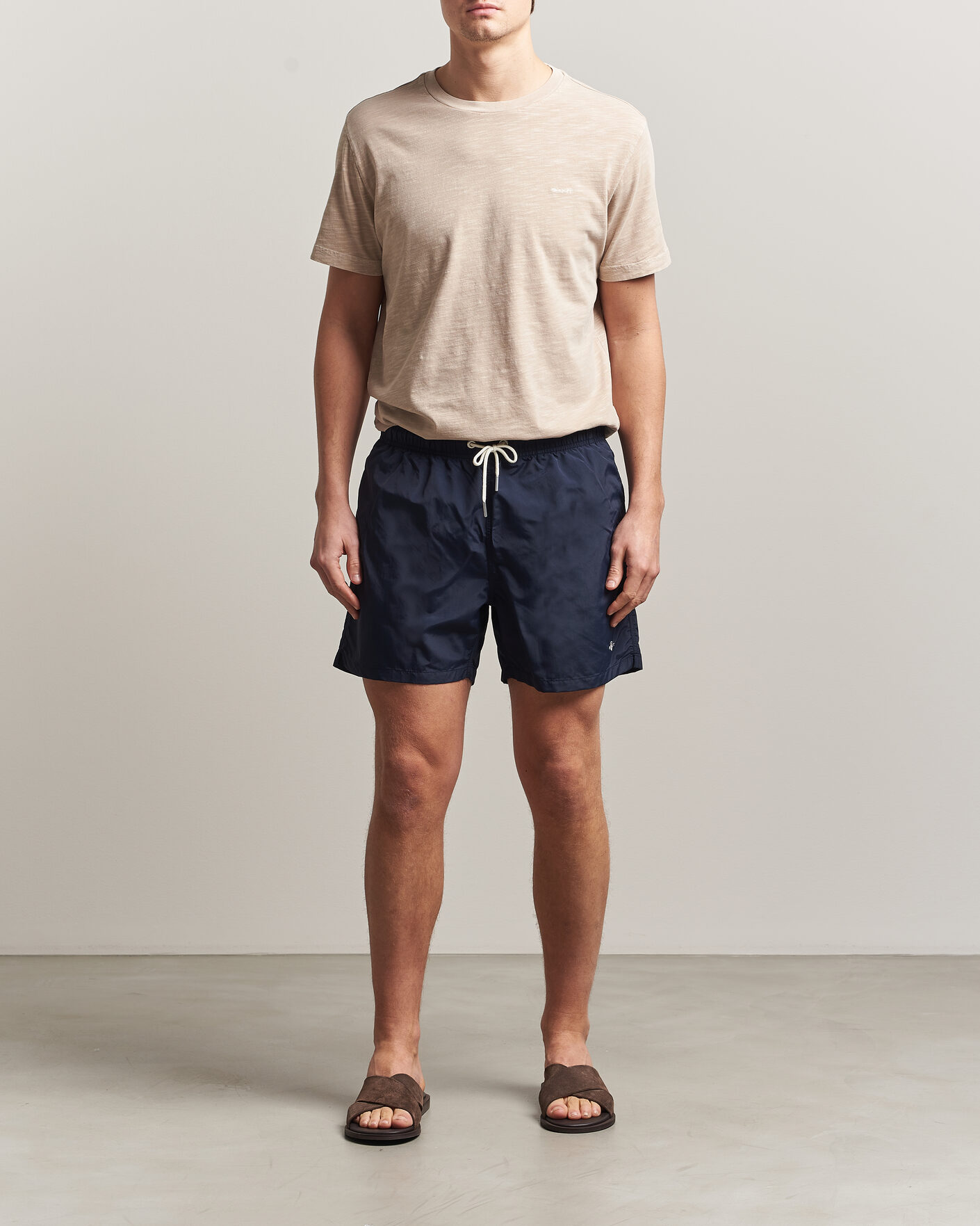 Herre | Badeshorts | Gant | Basic Swimshorts Marine