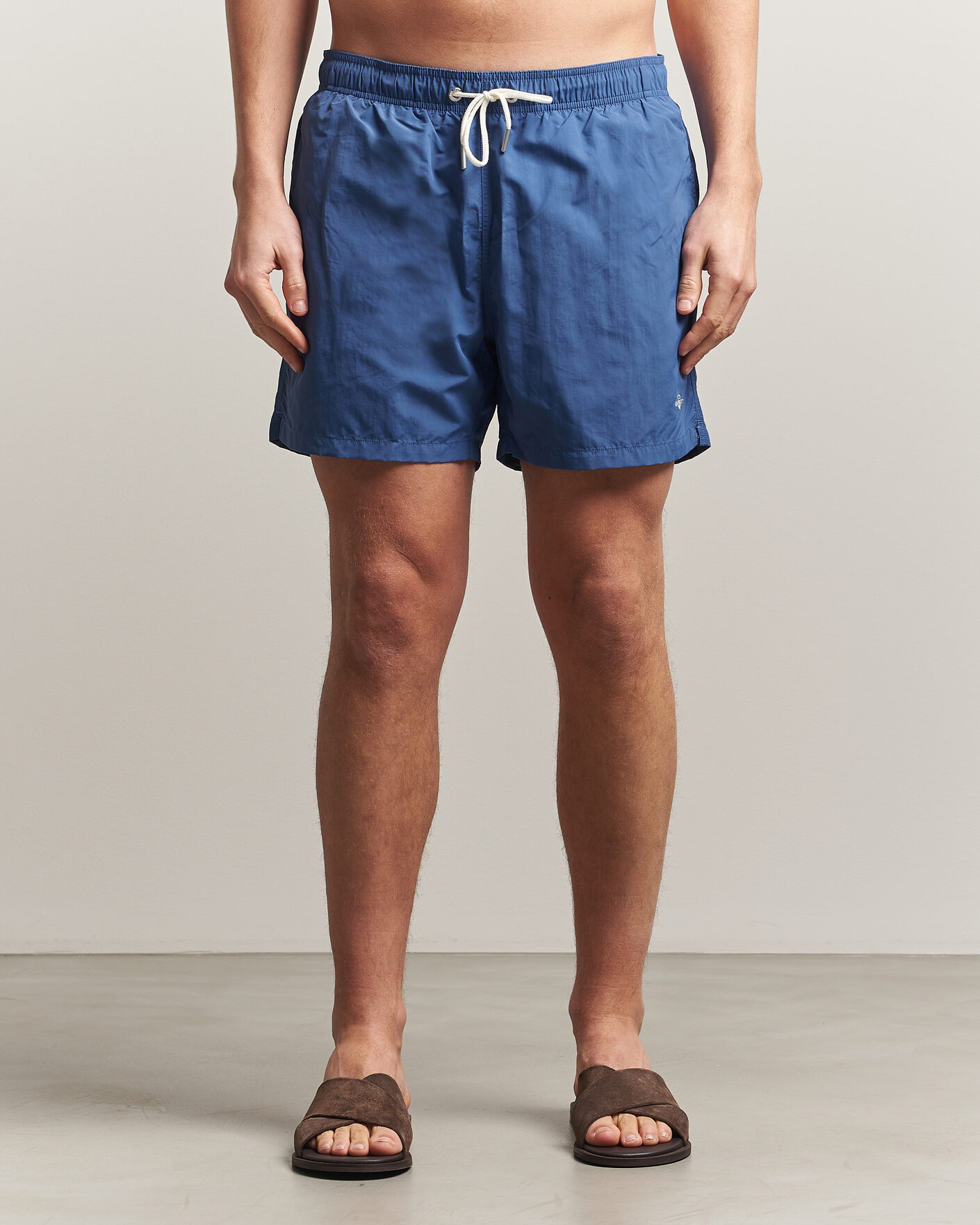 Herre | Badeshorts | GANT | Basic Swimshorts Vintage Blue