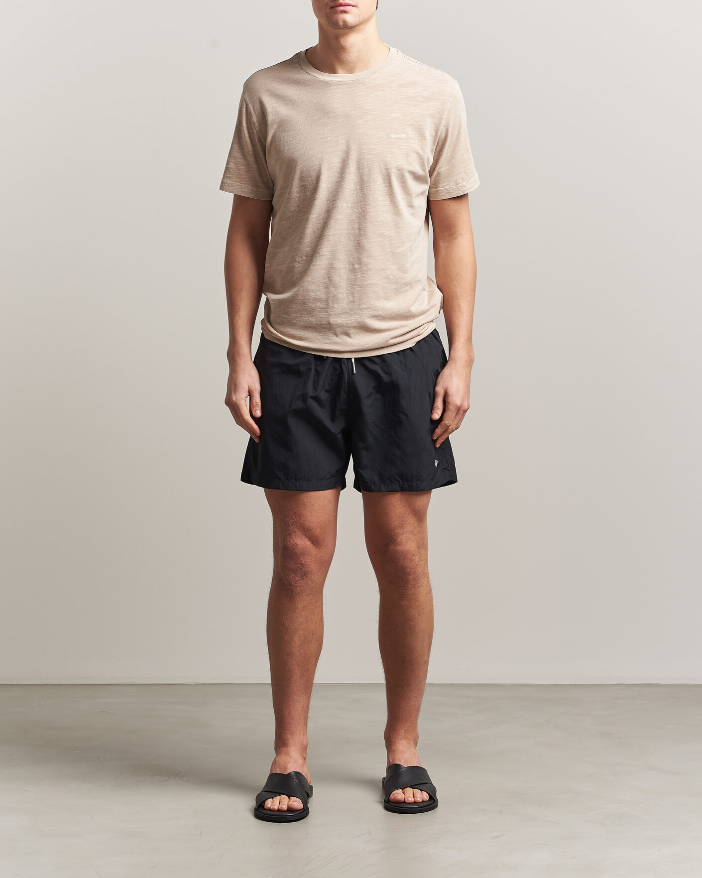 Herre | Badeshorts | Gant | Basic Swimshorts Black