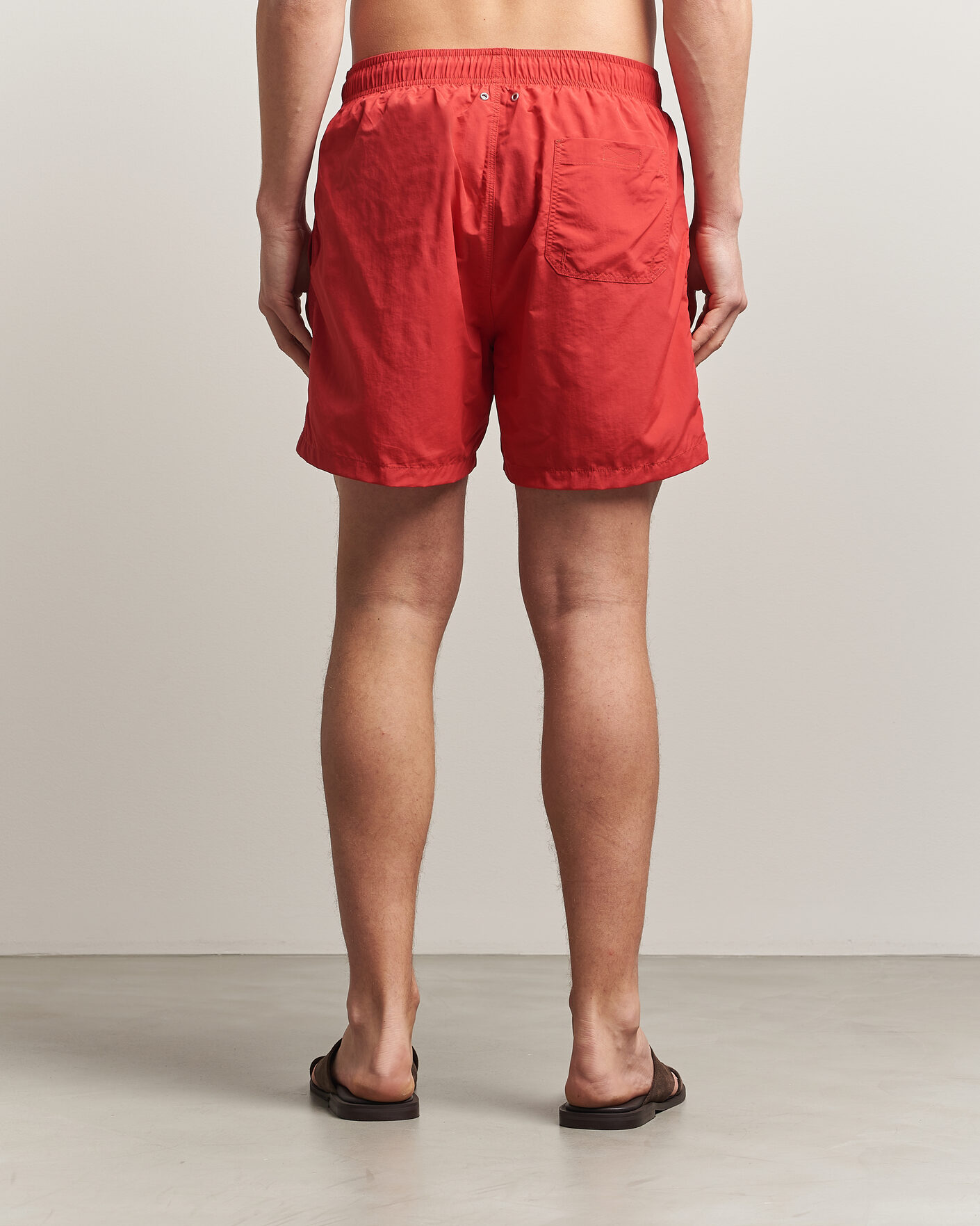 Herre | Badeshorts | Gant | Basic Swimshorts Rose Red