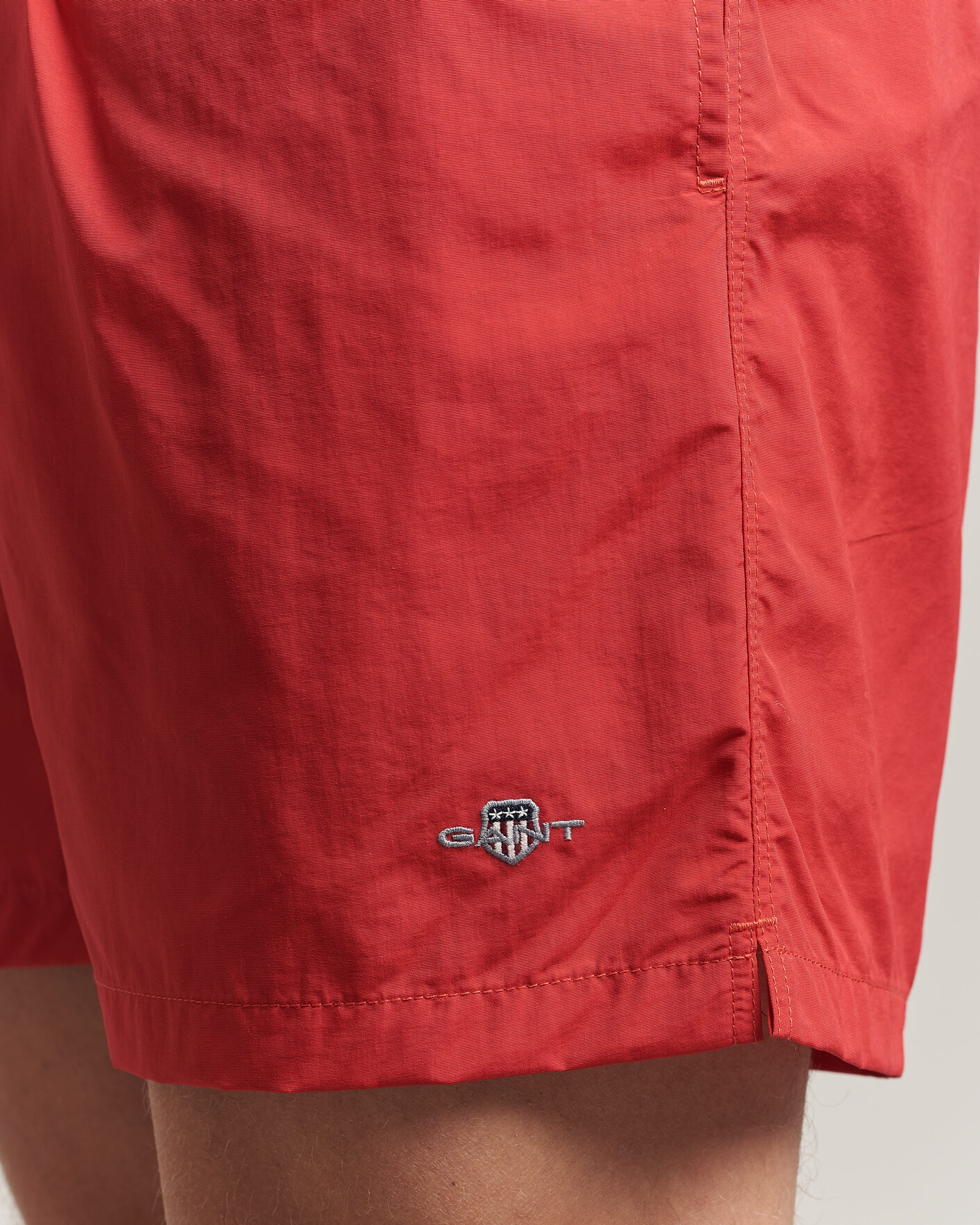 Herre | Badeshorts | GANT | Basic Swimshorts Rose Red