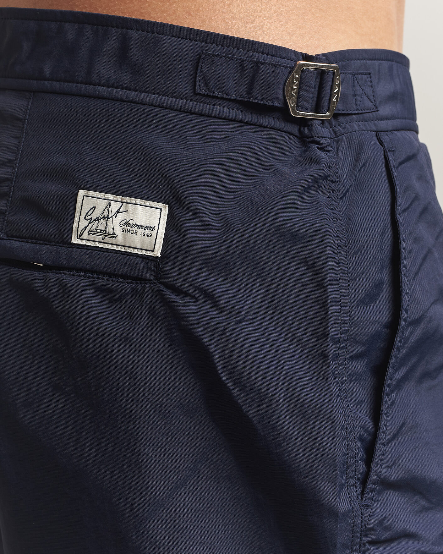 Herre | Badeshorts | Gant | Fitted Swimshorts Marine