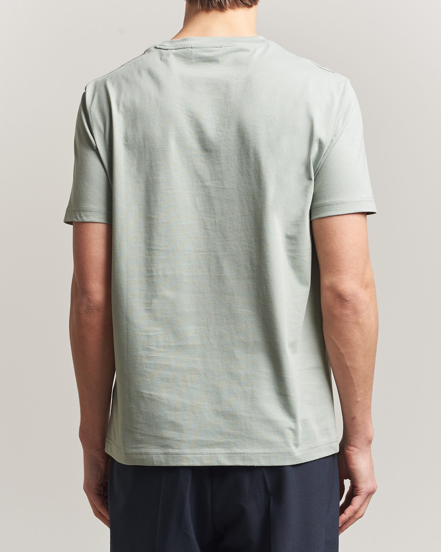 Herre | T-Shirts | GANT | Scenery Graphic Crew Neck T-Shirt Ceramic Grey