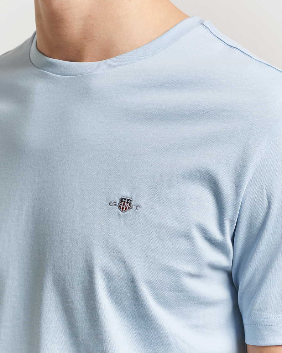 Herre | T-Shirts | Gant | The Original T-Shirt Fresh Blue