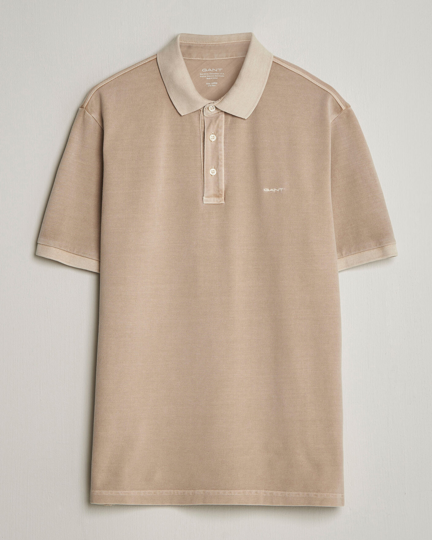 Herre | Pikéer | GANT | Sunfaded Polo Oat Beige