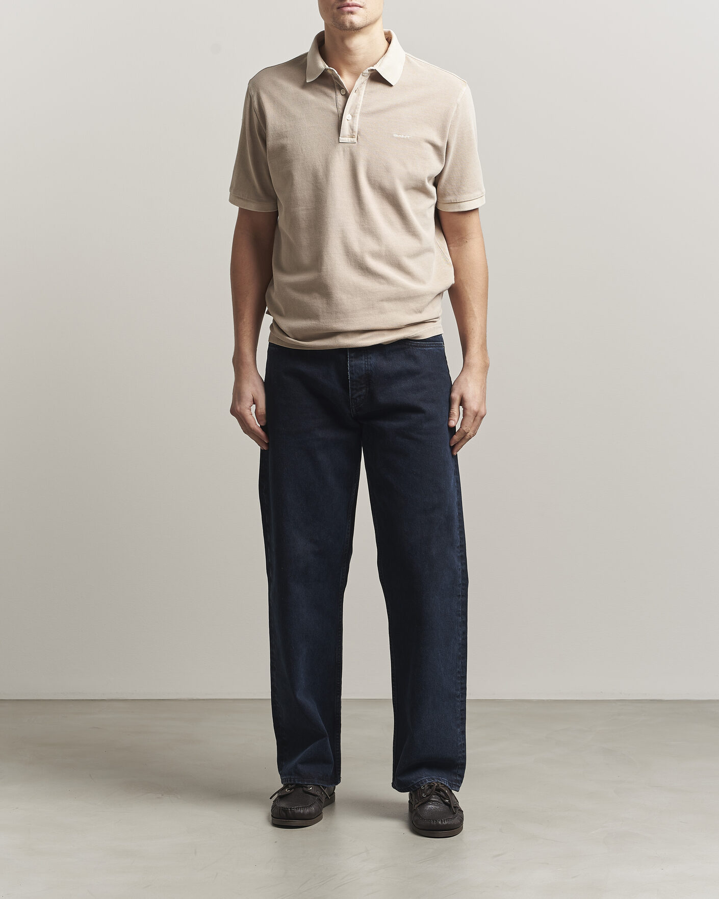 Herre | Pikéer | GANT | Sunfaded Polo Oat Beige