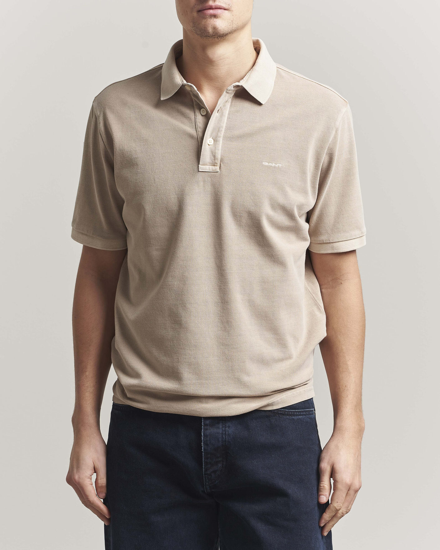 Herre | Pikéer | Gant | Sunfaded Polo Oat Beige