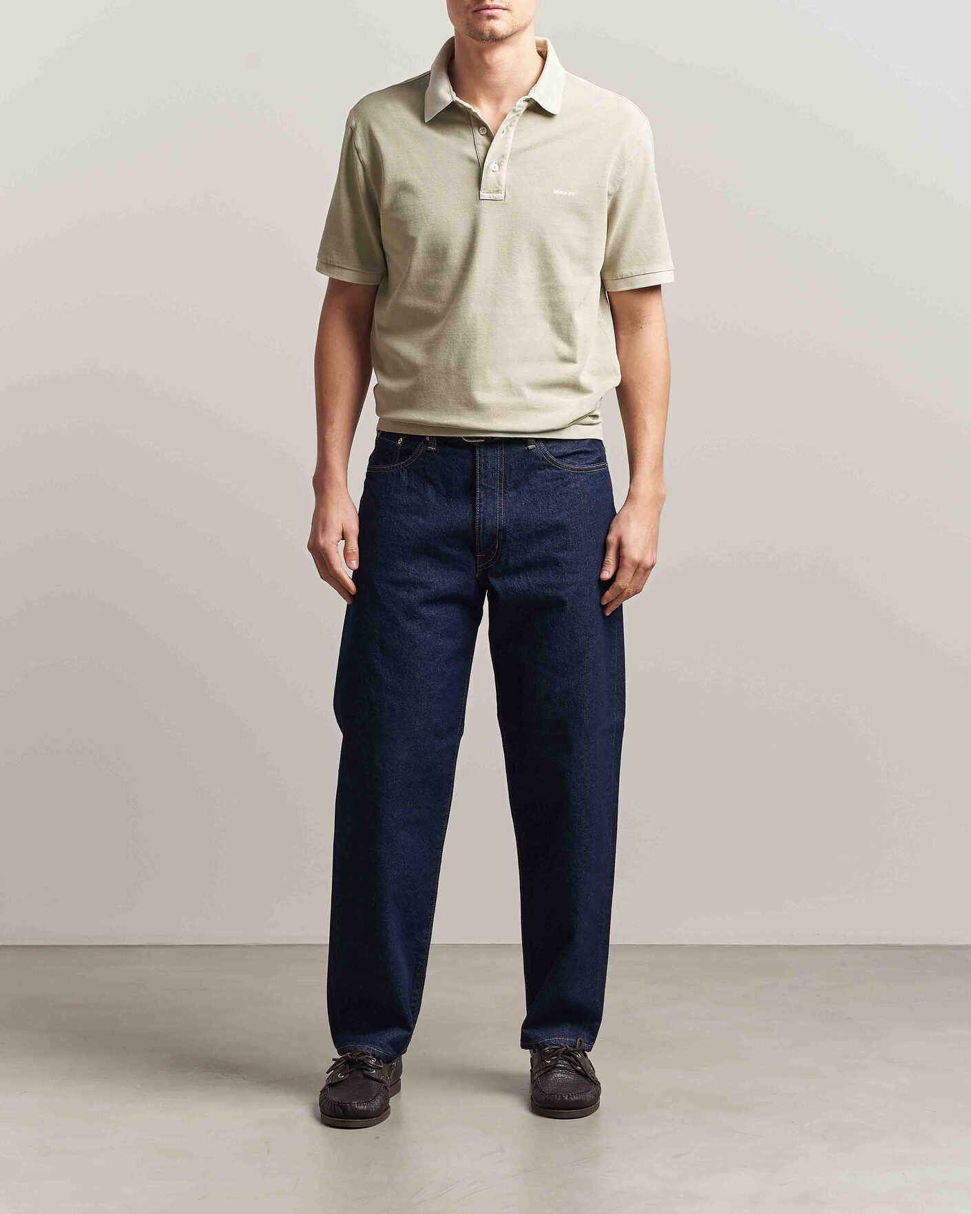 Herre | Pikéer | Gant | Sunfaded Polo Milky Matcha