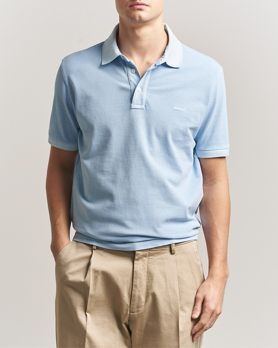 Herre | Pikéer | Gant | Sunfaded Polo Fresh Blue