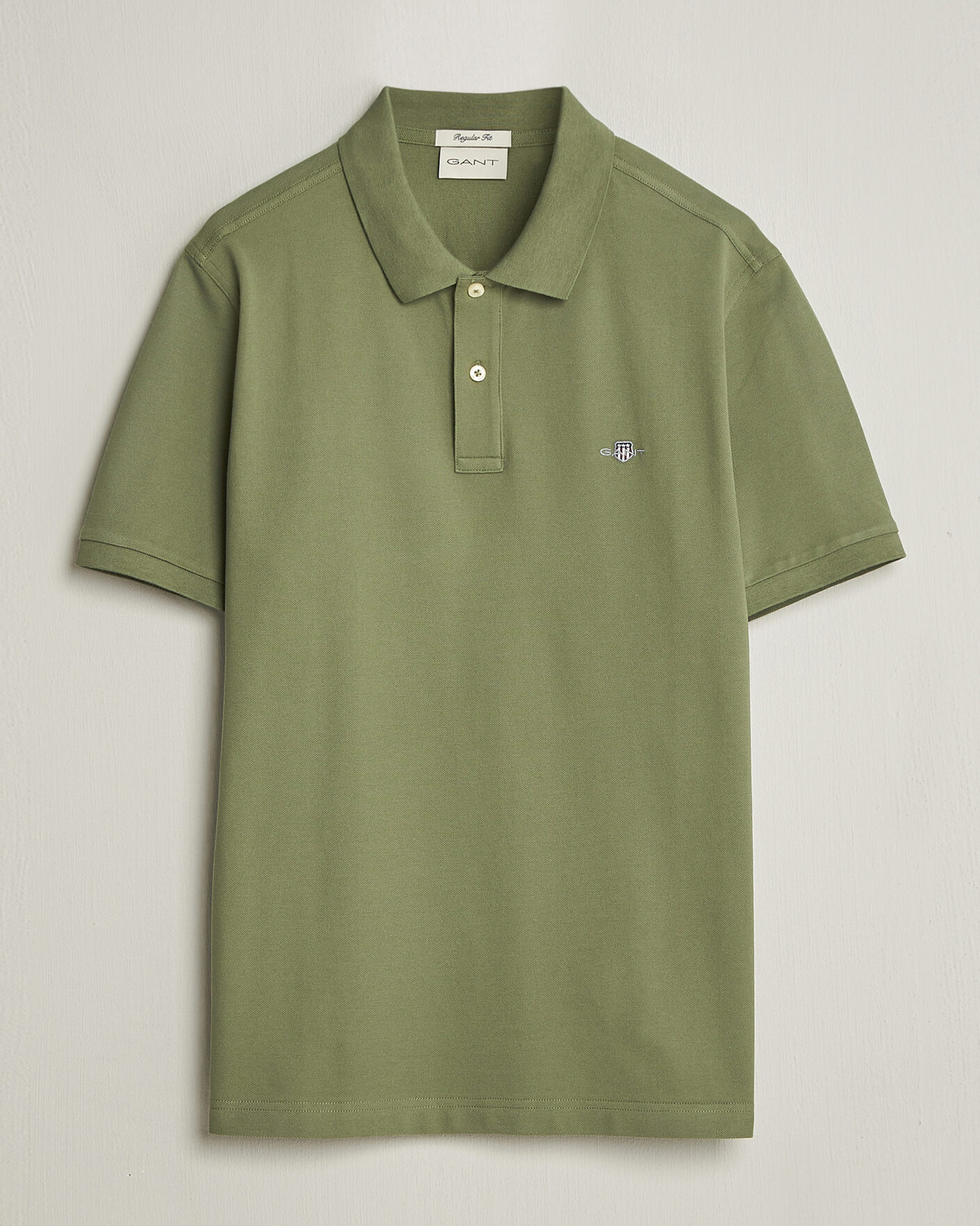Herre | Pikéer | GANT | The Original Polo Dry Herb Green