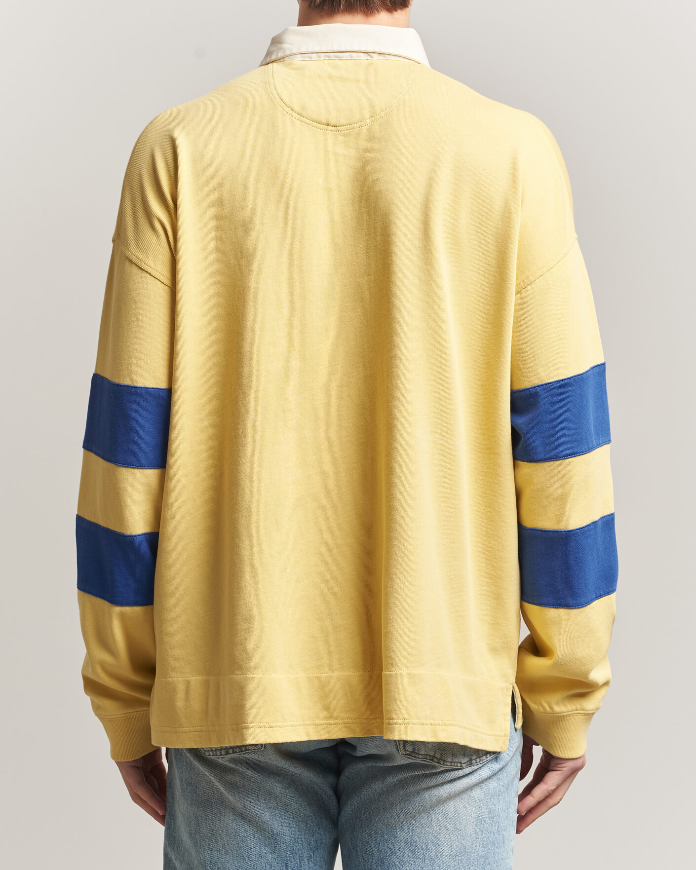 Herre | Gensere | GANT | Heavy Rugger Light Mustard Yellow
