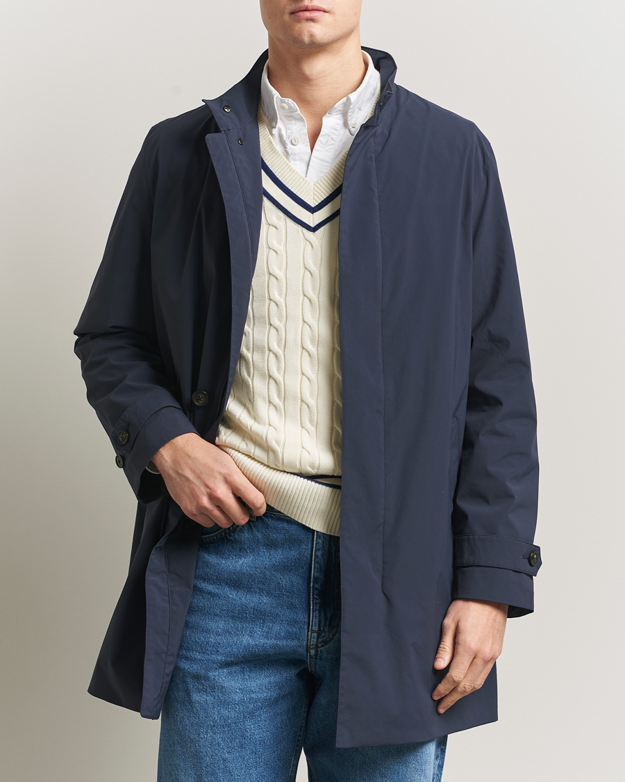 Herre | Jakker | Gant | Lightweight Commuter Coat Evening Blue