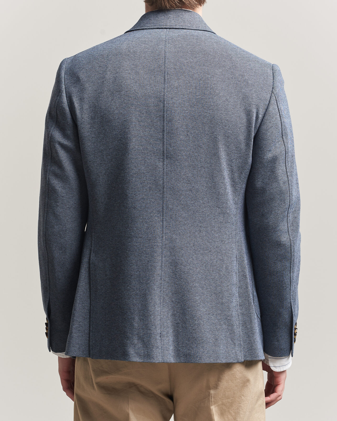 Herre | Dressjakker | GANT | Two Tone Jersey Pique Blazer Salty Sea