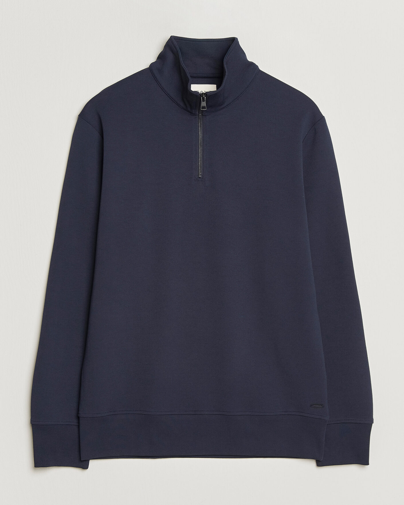 Herre | Gensere | GANT | Interlock Half Zip Evening Blue