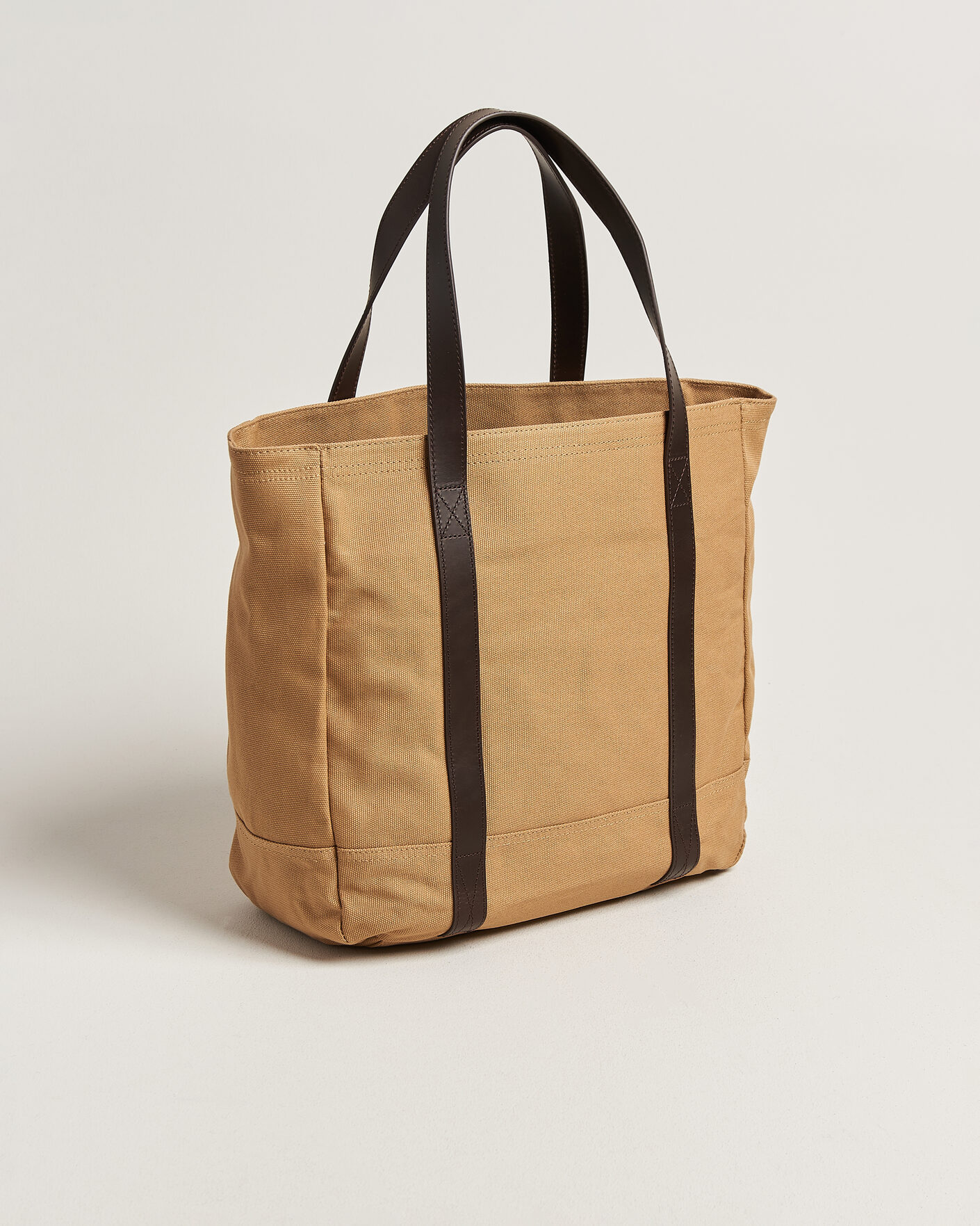 Herre | Vesker | GANT | Washed Canvas Tote Bag Warm Khaki