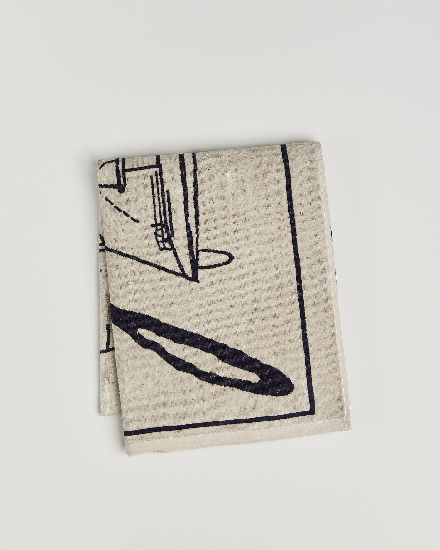 Herre | Tekstiler | GANT | Since 1949 Beach Towel Faded Beige