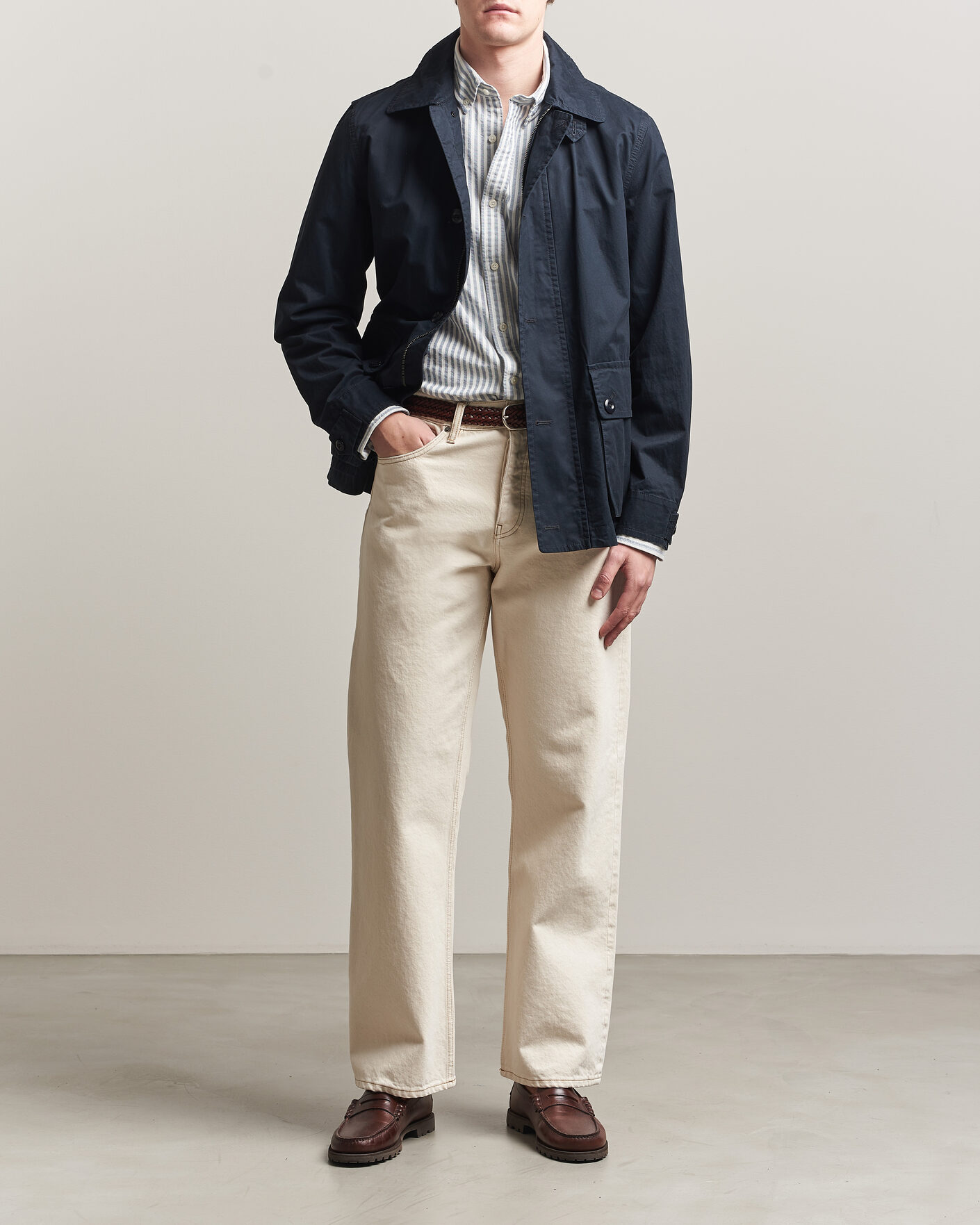 Herre | Jakker | GANT | Cotton Decker Jacket Black