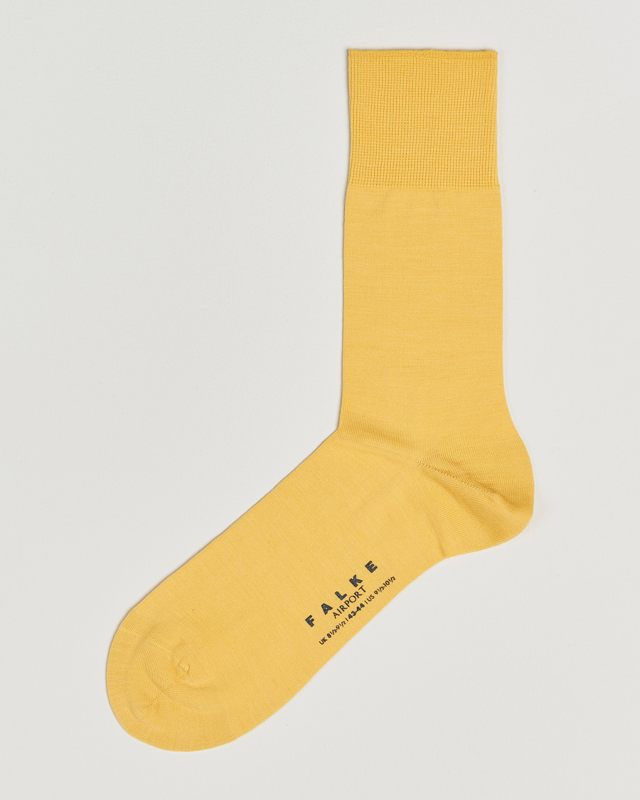 Herre | Undertøy | Falke | Airport Socks Banana Yellow