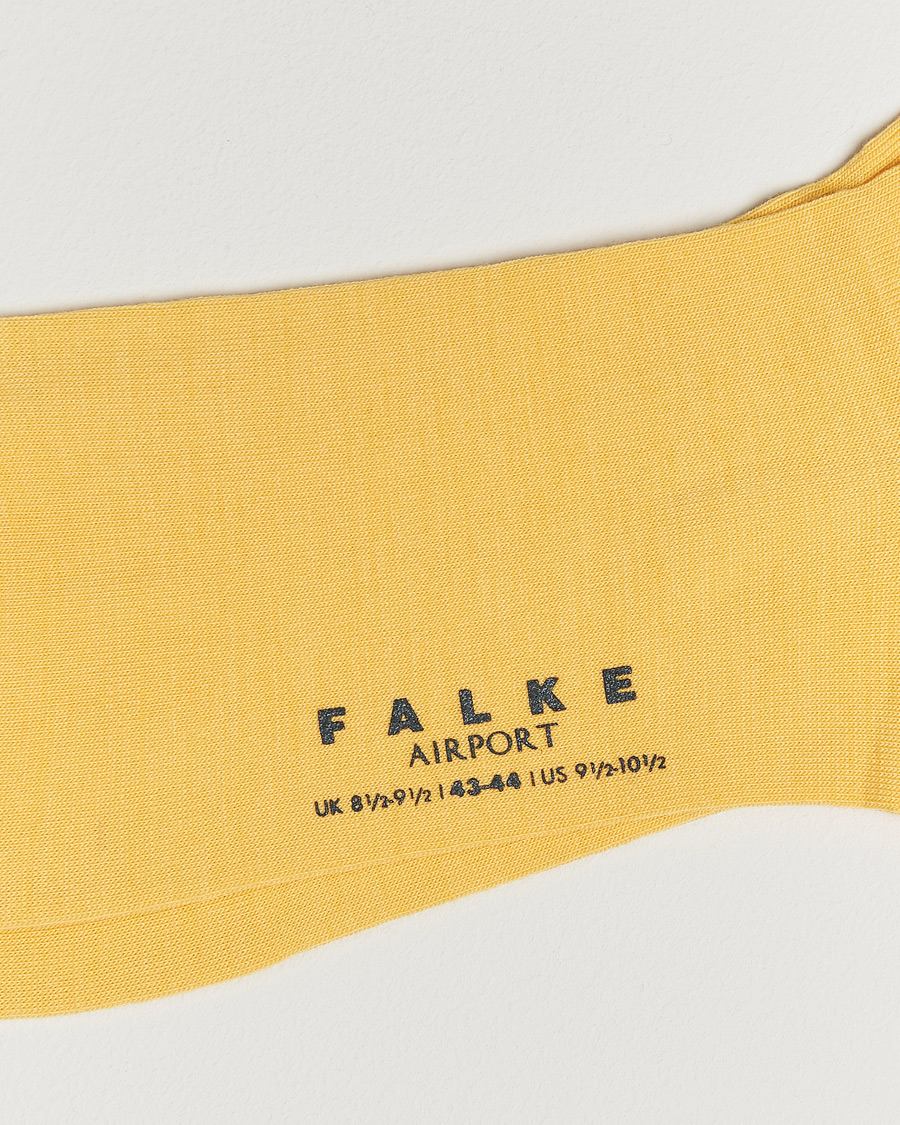 Herre | Undertøy | Falke | Airport Socks Banana Yellow